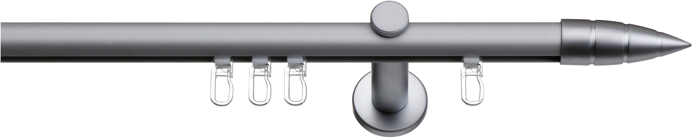 indeko Gardinenstange »Menorca« Ø 16 mm 1 läufig-läufig Fixmaß Innenlauf Ko günstig online kaufen