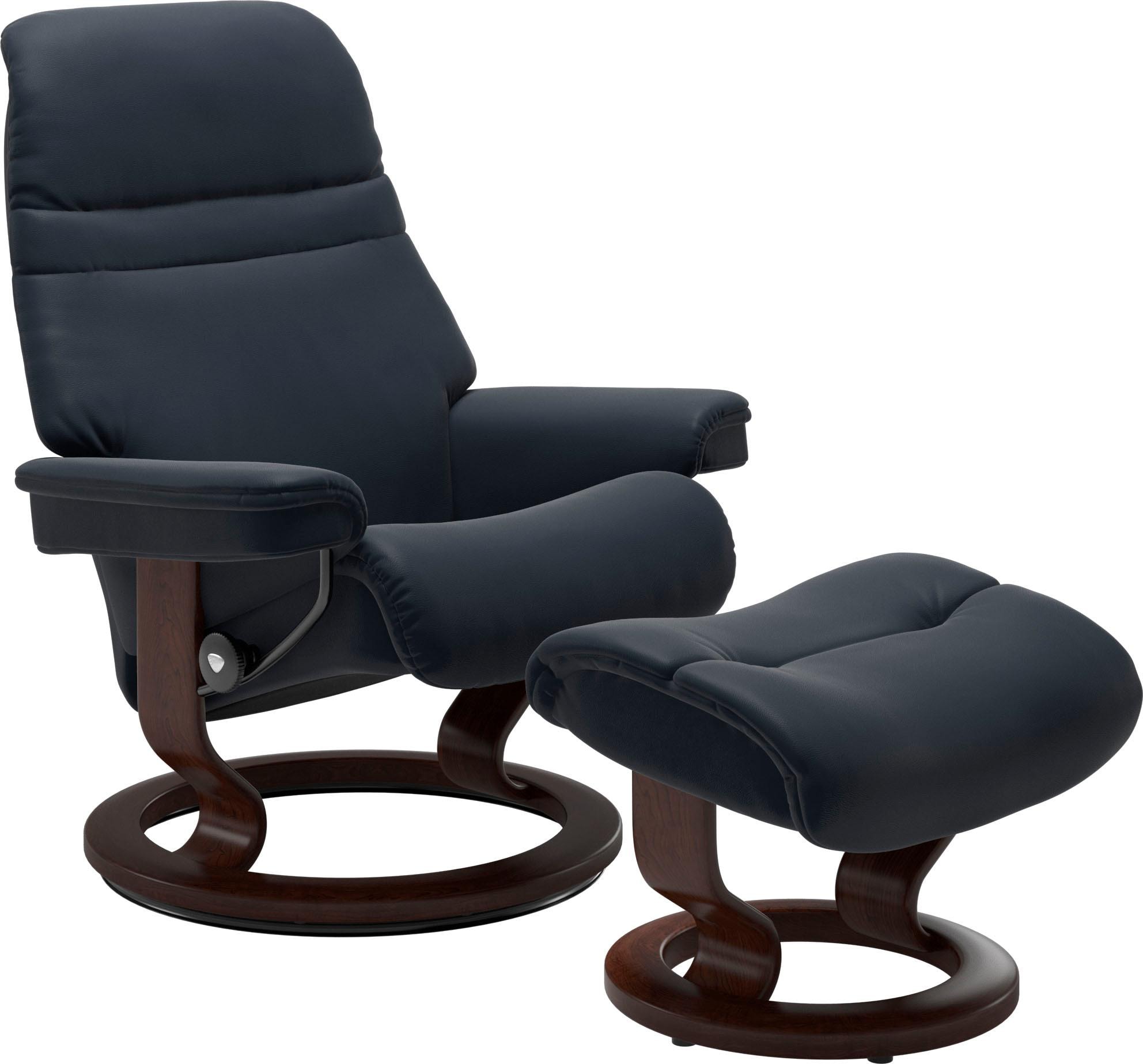 Stressless® Relaxsessel »Sunrise« Relaxsessel mit Hocker, mit Classic Base, günstig online kaufen