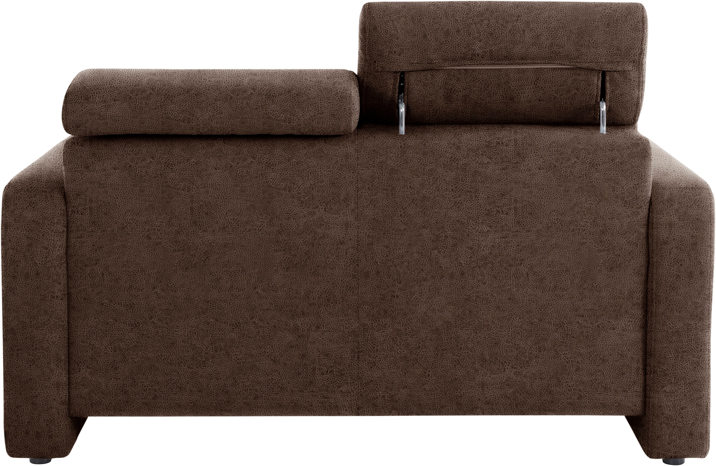 sit&more 2-Sitzer »Bologna«, inklusive Kopfteilverstellung und Federkern