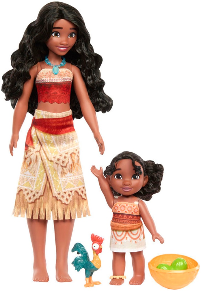 Mattel® Anziehpuppe »Disney Vaiana 2, Schwesternset Vaiana und Simea«