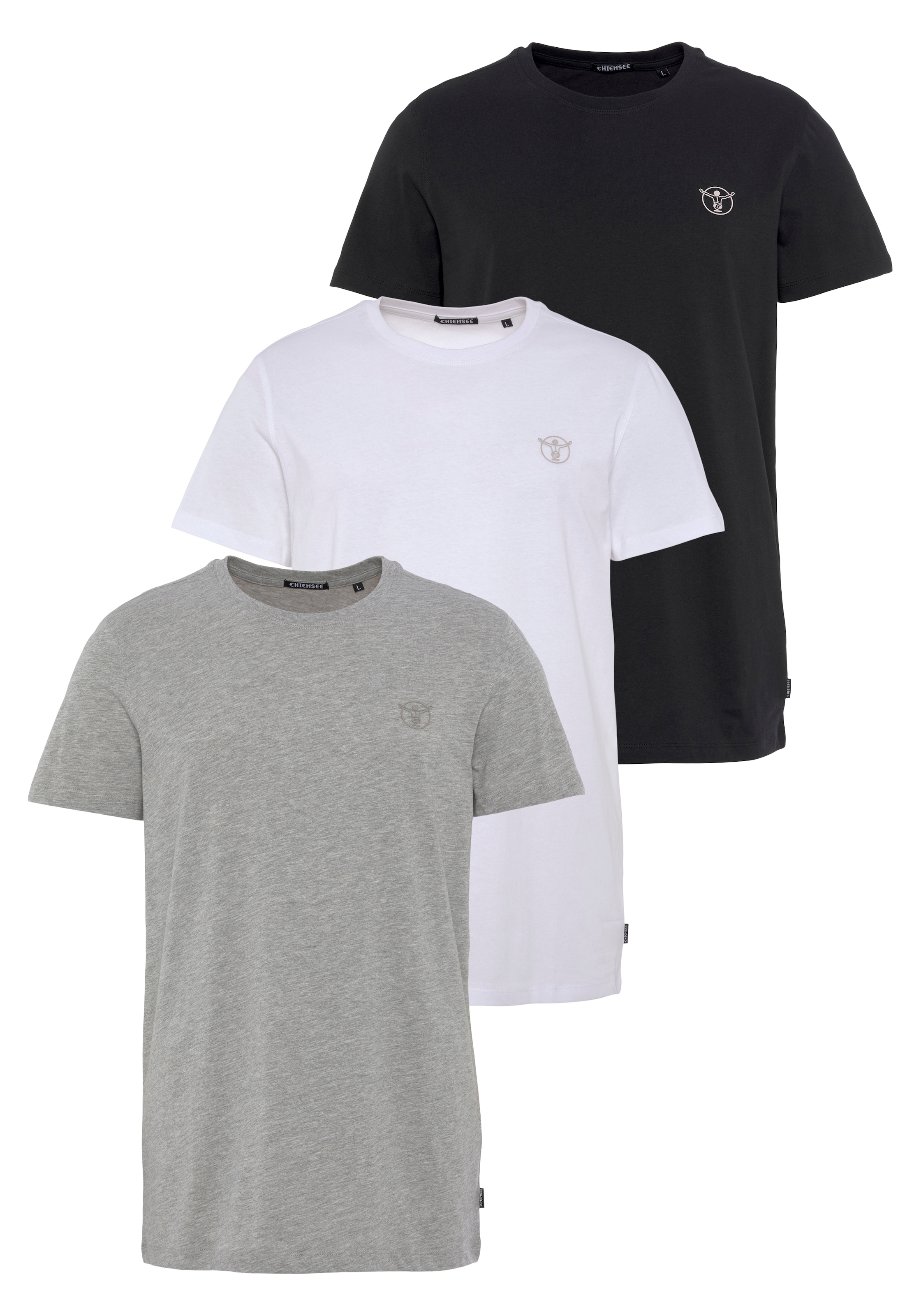 Chiemsee T-Shirt, (3er-Pack)