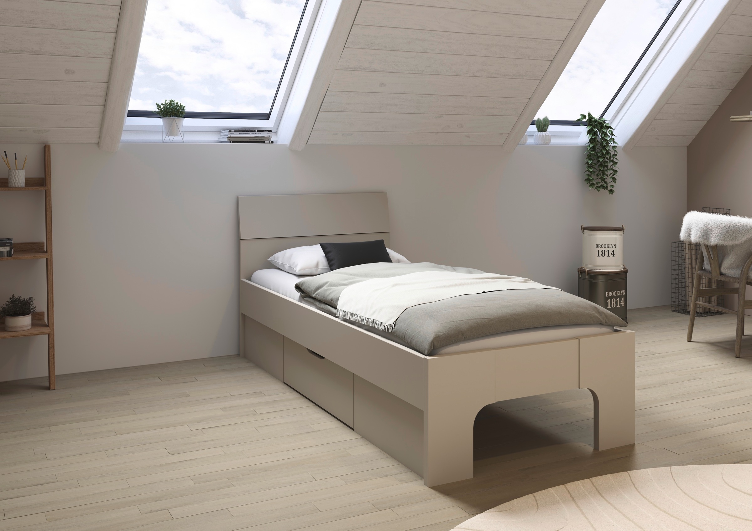 rauch Bett »Einzelbett Doppelbett Stauraum Landhausstil MARLENE Breite 120/ günstig online kaufen
