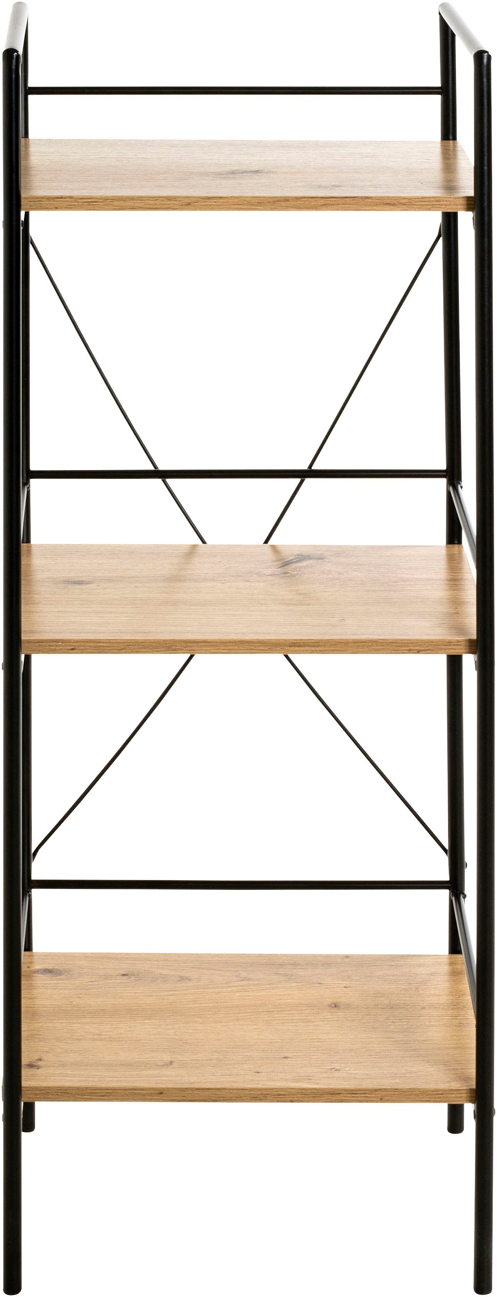HAKU Regal »Aufbewahrungsregal, Dekoregal, Standregal« rechteckig - aus MDF Braun - B/T/H 34/27/96 cm