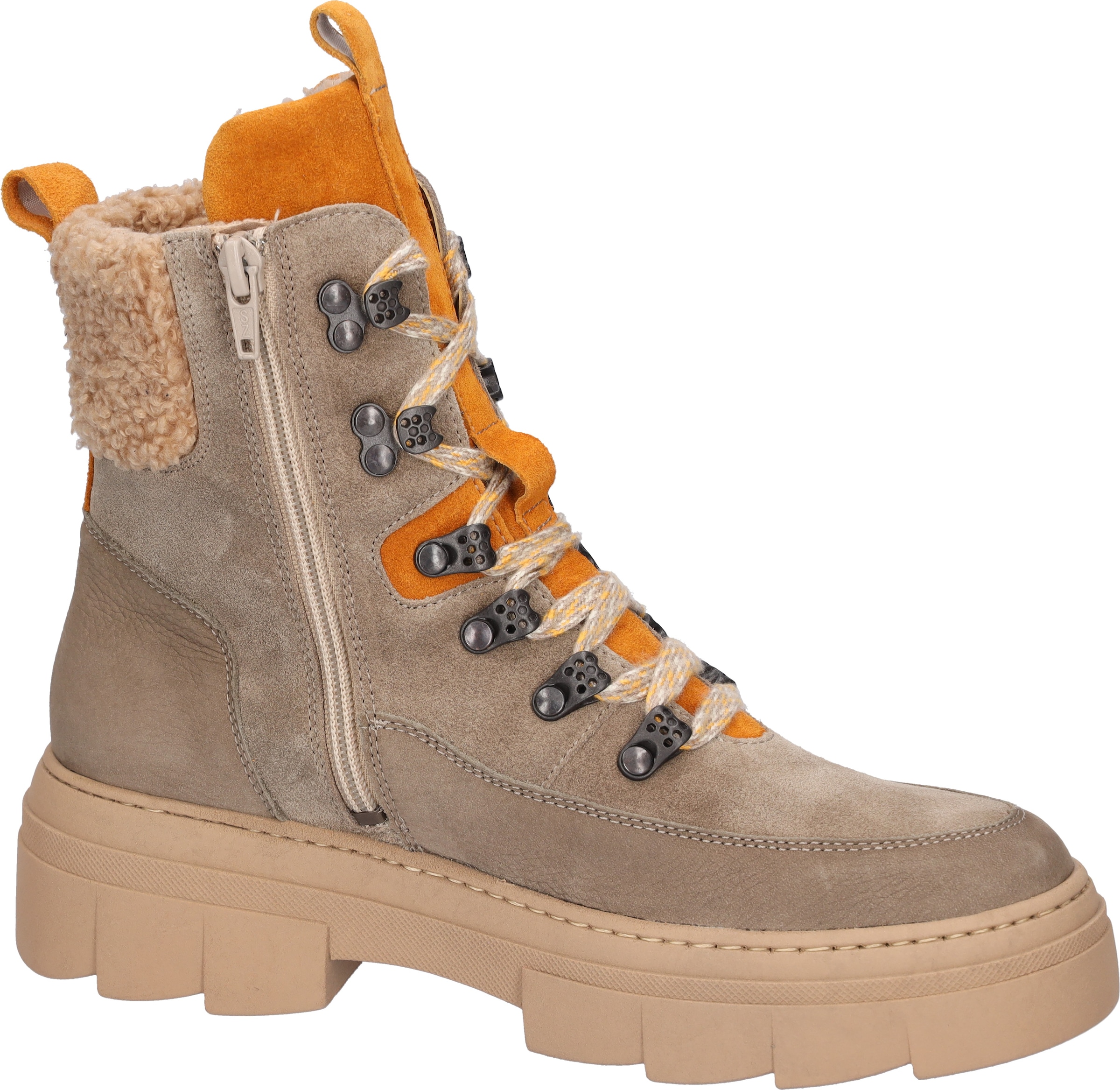 Waldläufer Schnürboots »H-SAIGA«, Winterboots, Plateauboots, Schnürstiefelette, H-Weite (= sehr weit)