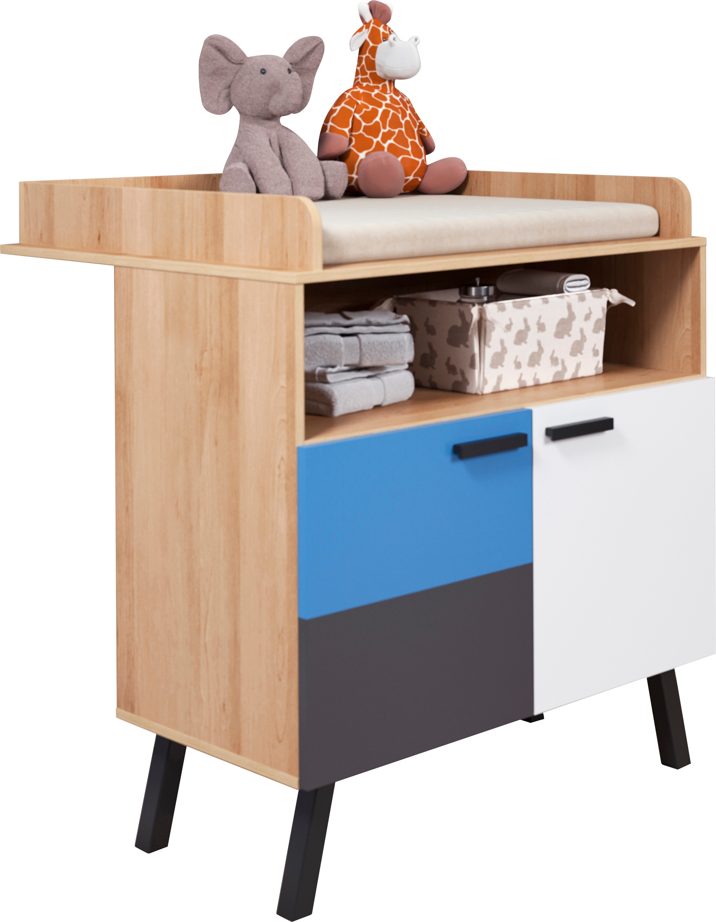 trendteam Wickelkommode »Mats«, bis 15 kg, 96 cm