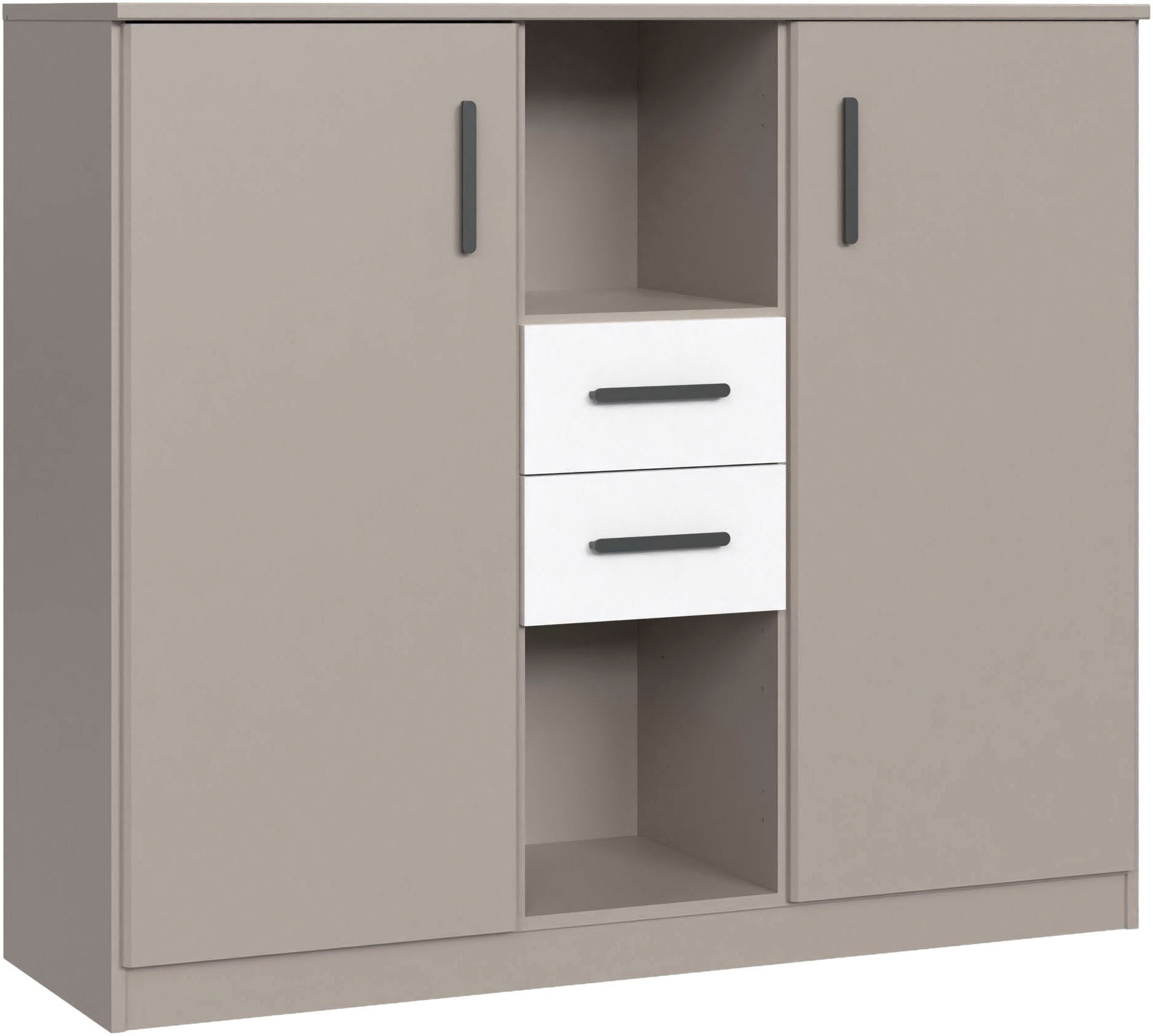 Wimex Highboard »Bahamas, inkl. 2 Schubladen in Absatzdekor, Breite: 122cm« Passend zur Jugendzimmer-Serie Bahamas