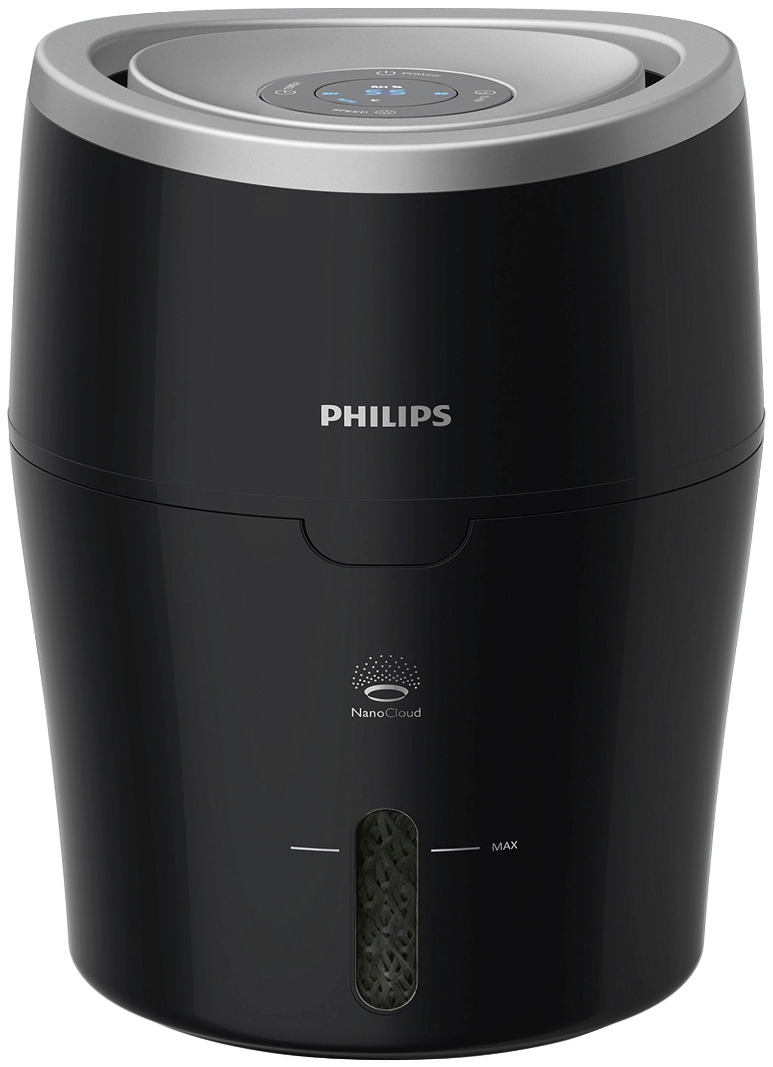 Philips Luftbefeuchter »HU4814/10 2000 Serie«, 2 l Wassertank, für 40 m² Räume, mit NanoCloud-Technologie