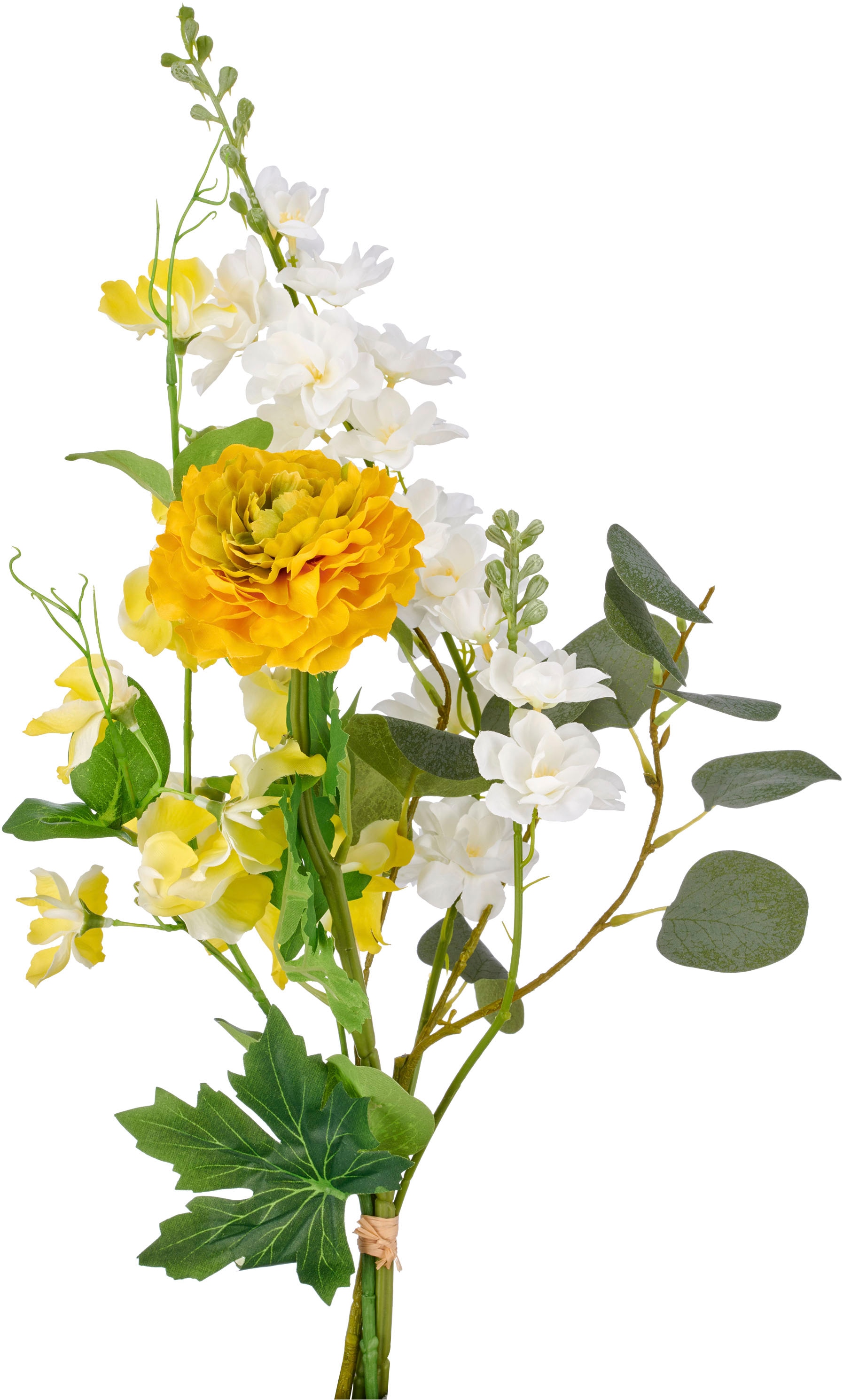 Creativ green Kunstblumenstrauß »Ritterspornstrauß« mit schönen Blüten
