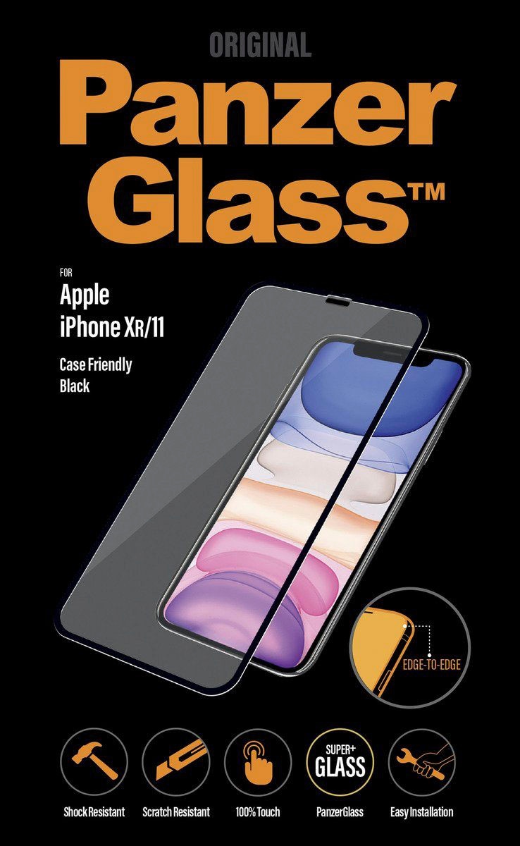 PanzerGlass Displayschutzglas »Edge to Edge Apple iPhone 11, XR CaseFriendly« für Apple iPhone XR;Apple iPhone 11