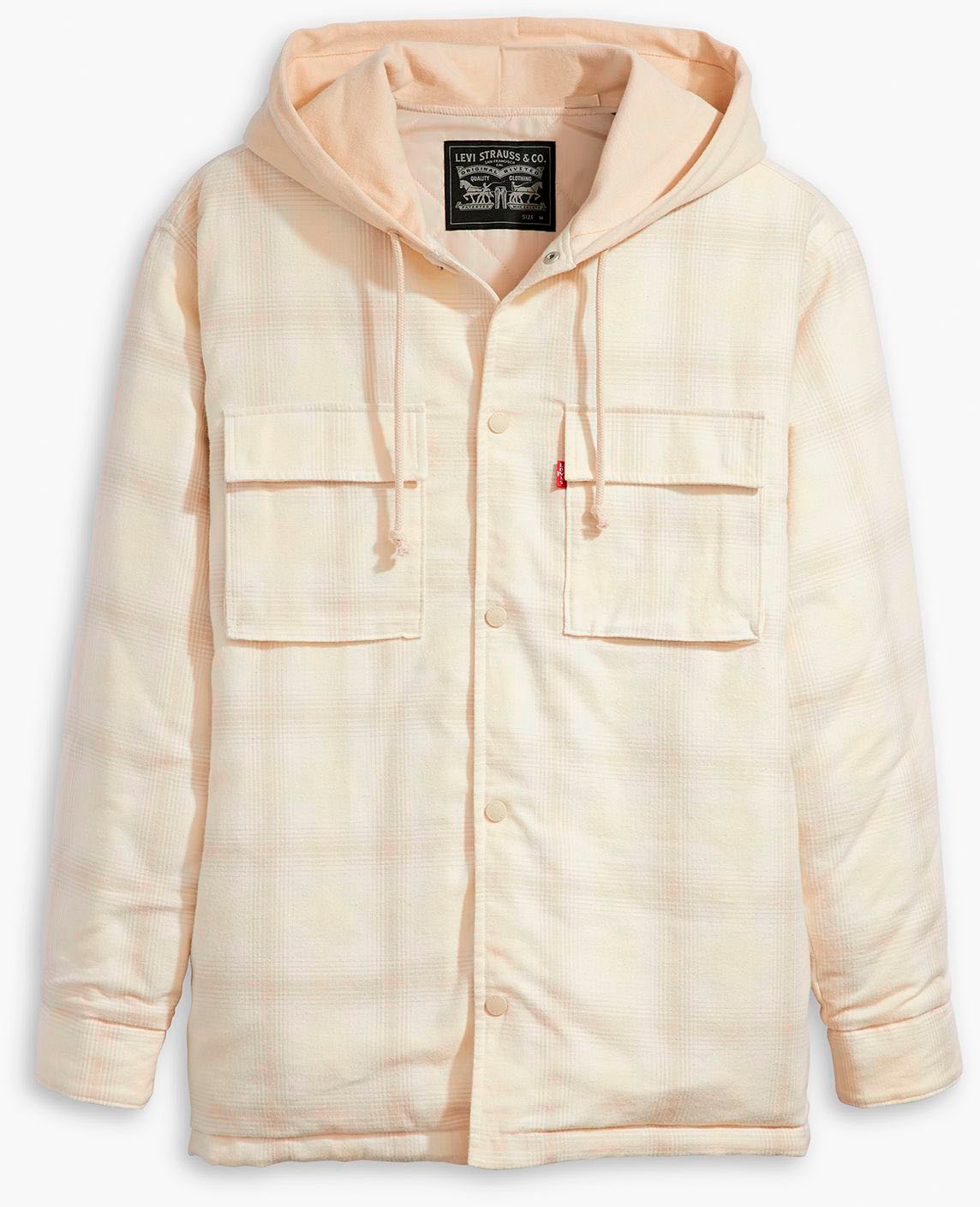 Levi's® Hemdjacke »HOODED JACK WORKER NEUTRALS«, mit Kapuze