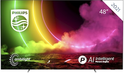 Philips OLED-Fernseher »48OLED806/12«, 121 cm/48 Zoll, 4K Ultra HD, Smart-TV kaufen