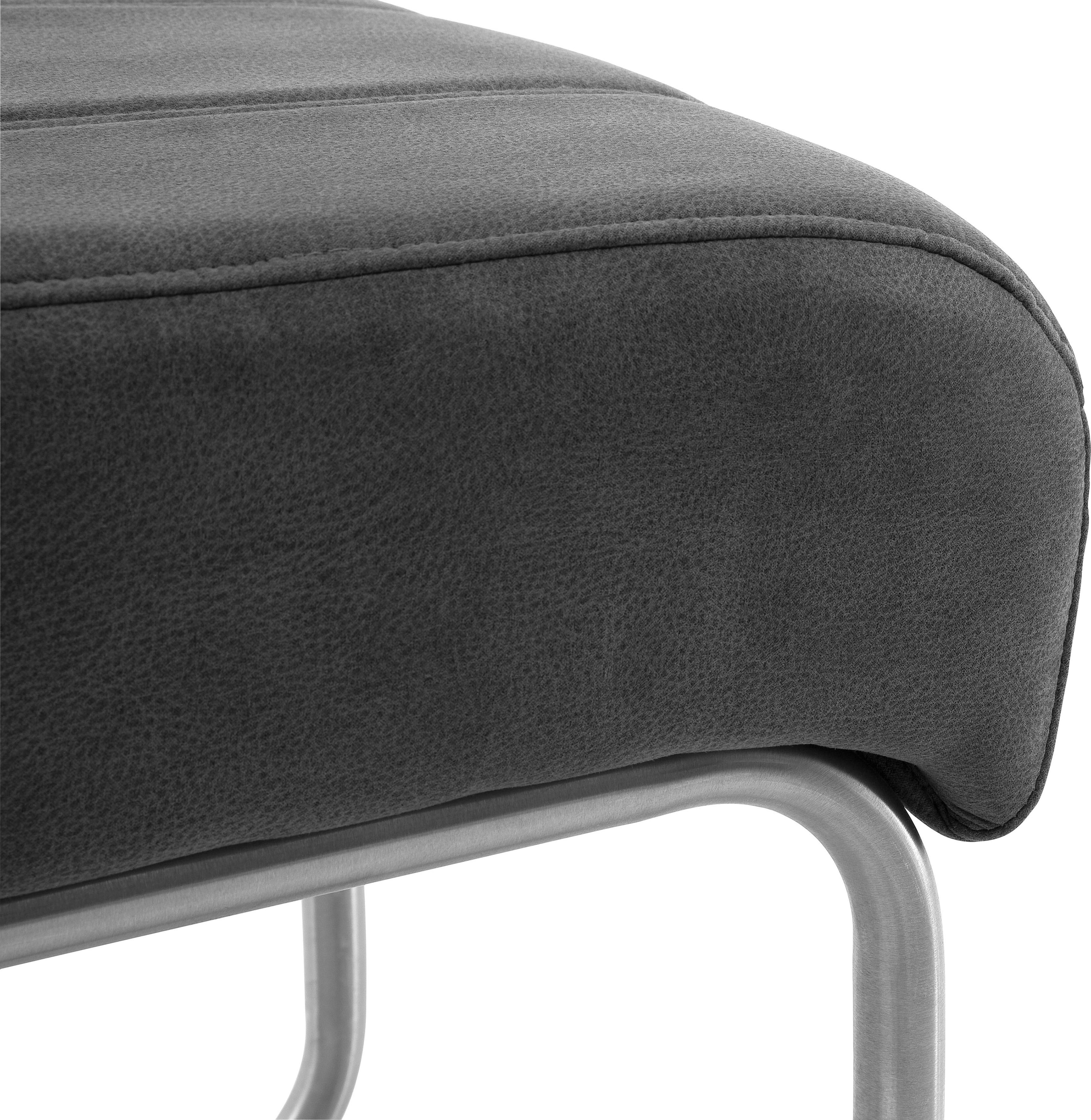 MCA furniture Freischwinger »Azul, TOPSELLER!«, (Set), 2 St., Stoffbezug, mit Taschenfederkern, Stuhl bis 120 Kg belastbar