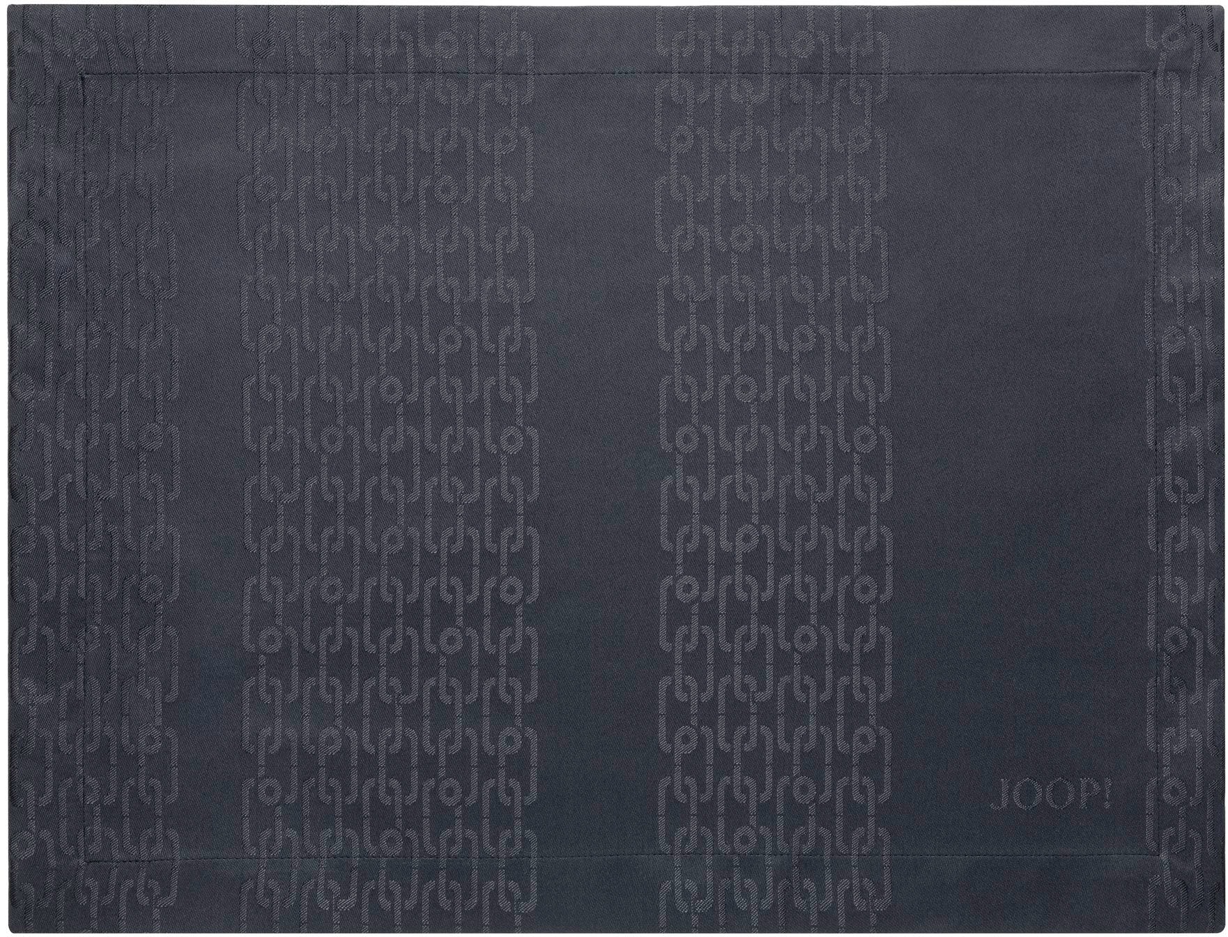 JOOP! Platzset »CHAINS«, (Set, 2 St.), mit elegantem JOOP! Ketten-Muster im Streifen-Dessin