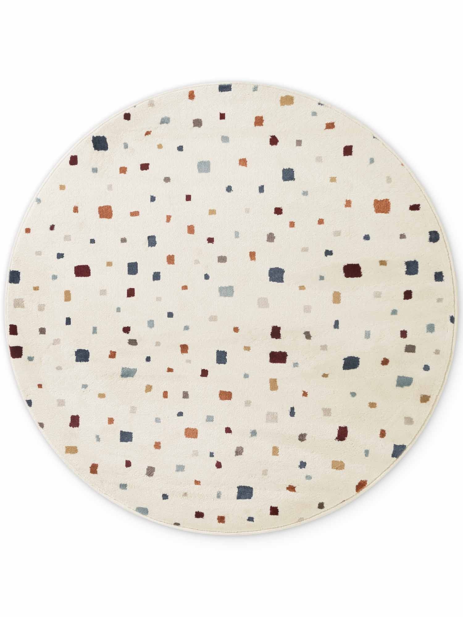 HANSE Home Kinderteppich »Funny Squares« rund 10 mm Höhe Pflegeleicht, Weich, Kinderzimmer, Spielteppich, Spielunterlage