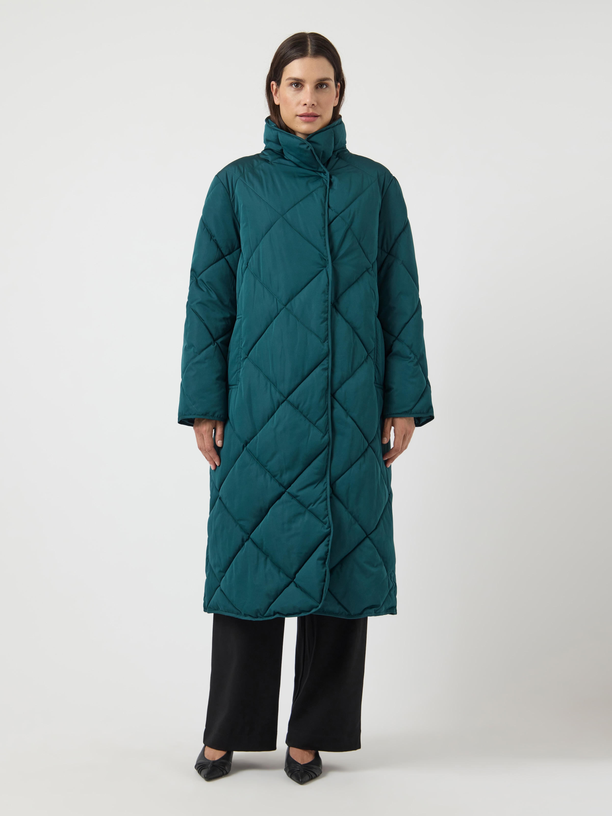 Y.A.S Steppmantel »YASSELURA LS LONG PADDED COAT S. NOOS«