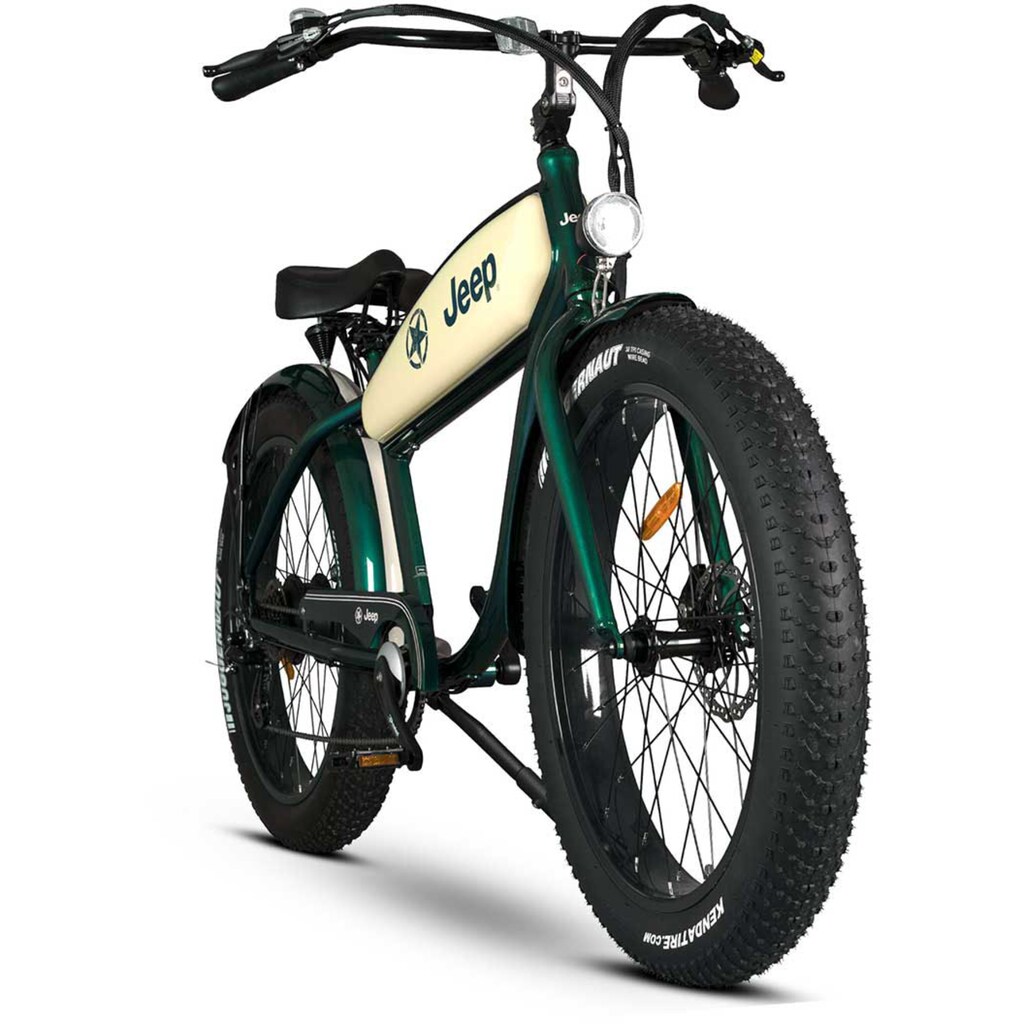 Jeep E-Bikes E-Bike »CR 7004«, 7 Gang, Heckmotor 250 W, (mit Akku-Ladegerät)