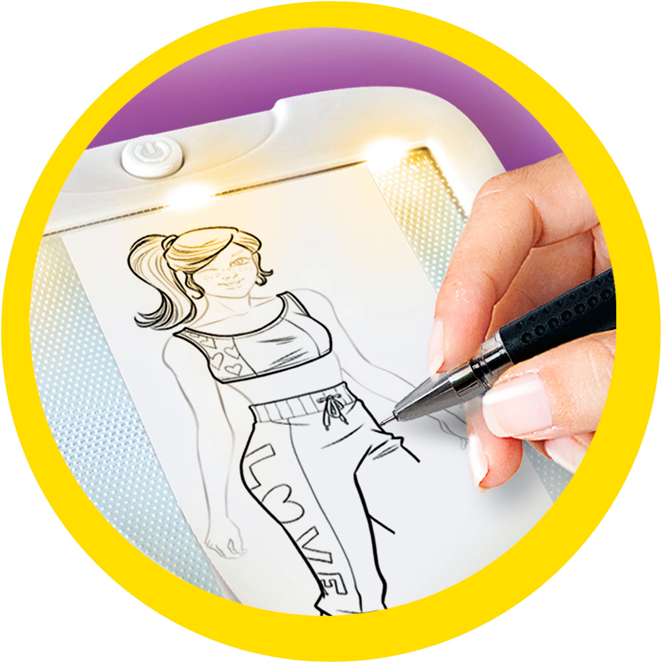 Clementoni® Kreativset »Idea, Fashion Design Studio« Mit Licht