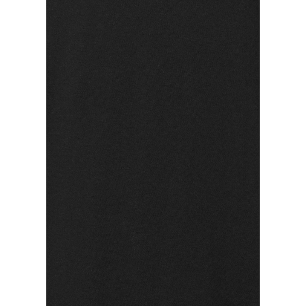 Calvin Klein Morgenmantel, mit vertikalem Logoschriftzug