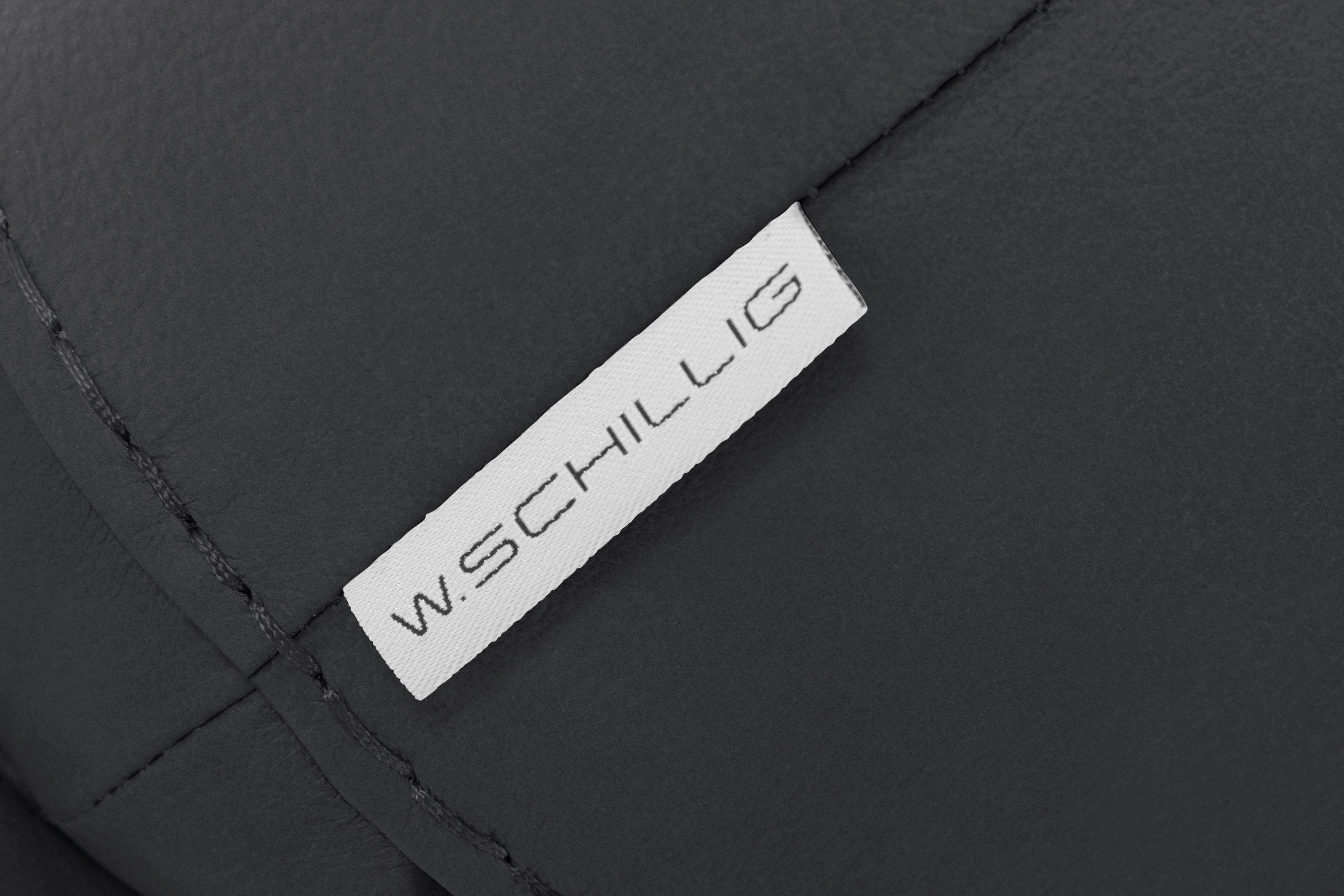 W.SCHILLIG Hocker »montanaa«, mit Metallfüßen in Chrom glänzend, Breite 71 cm