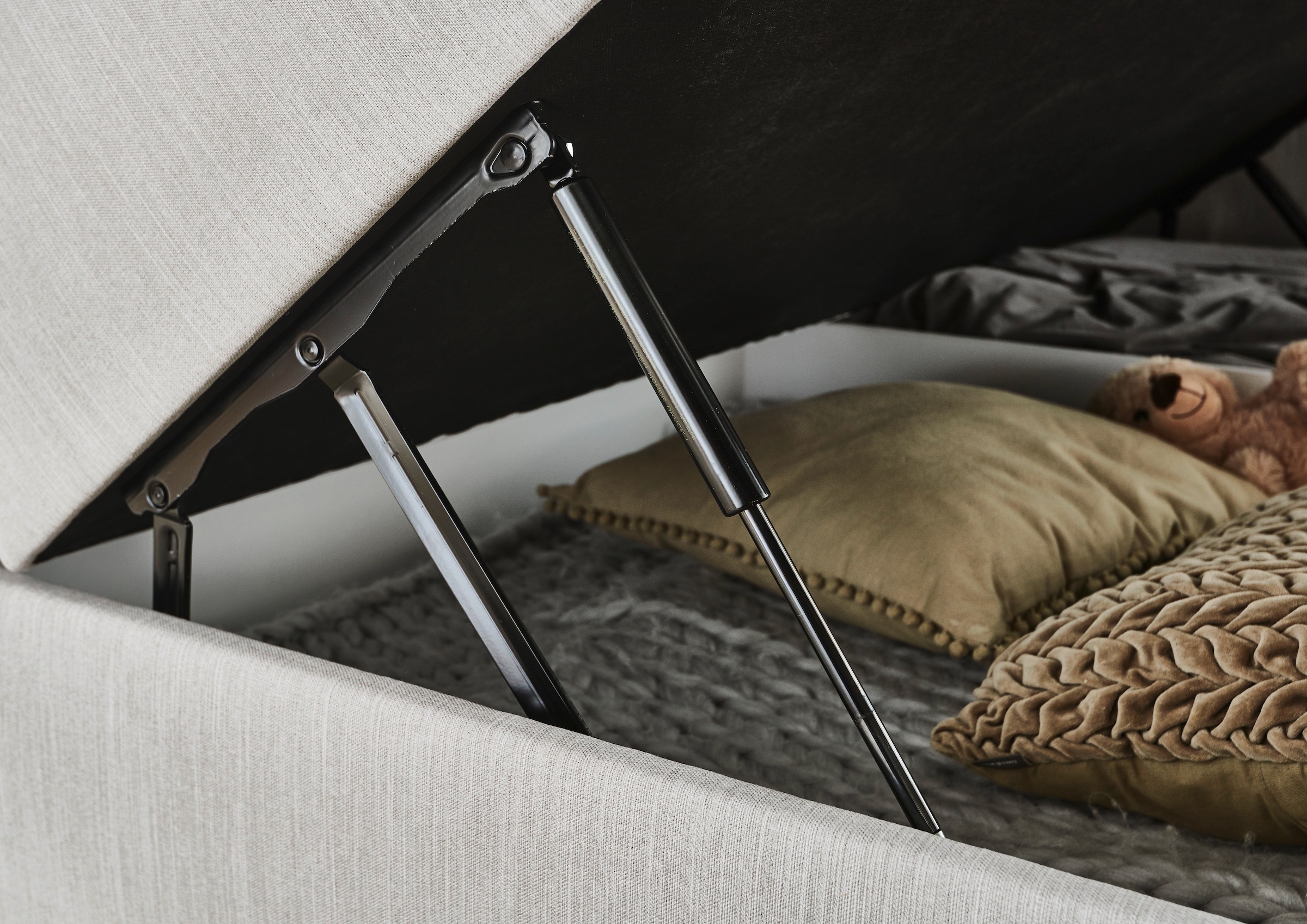 meise.möbel Boxspringbett »Catania«, mit Bettkasten und Topper