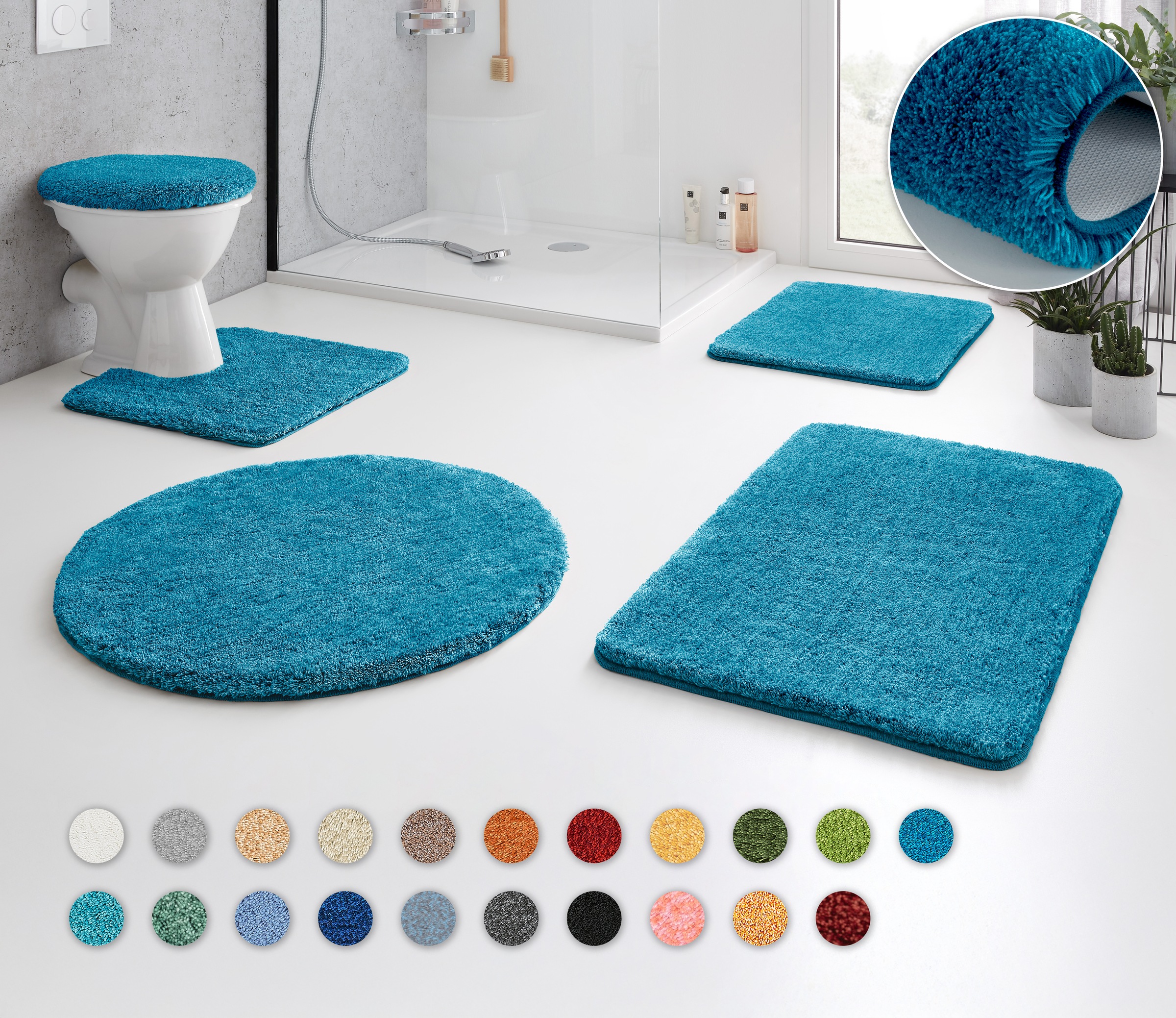 Kleine Wolke Badematte »RELAX«, rutschhemmend beschichtet, fußbodenheizungs günstig online kaufen