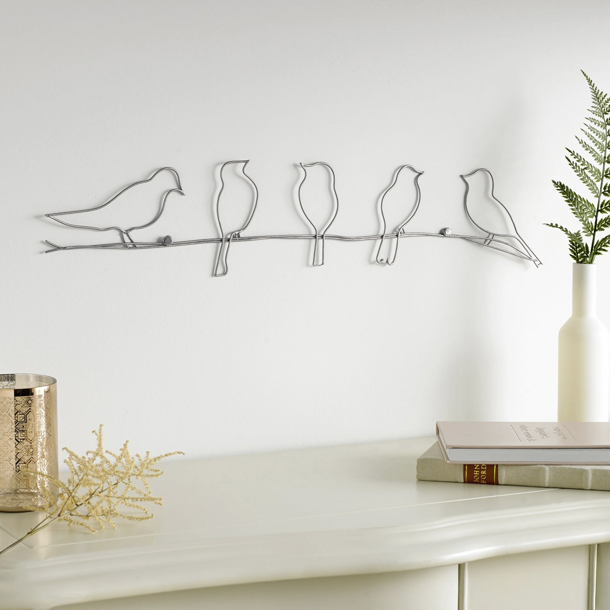 Art for the home Wandbild »Vogel«, (1 St.), Luxus Metal Art Wanddeko