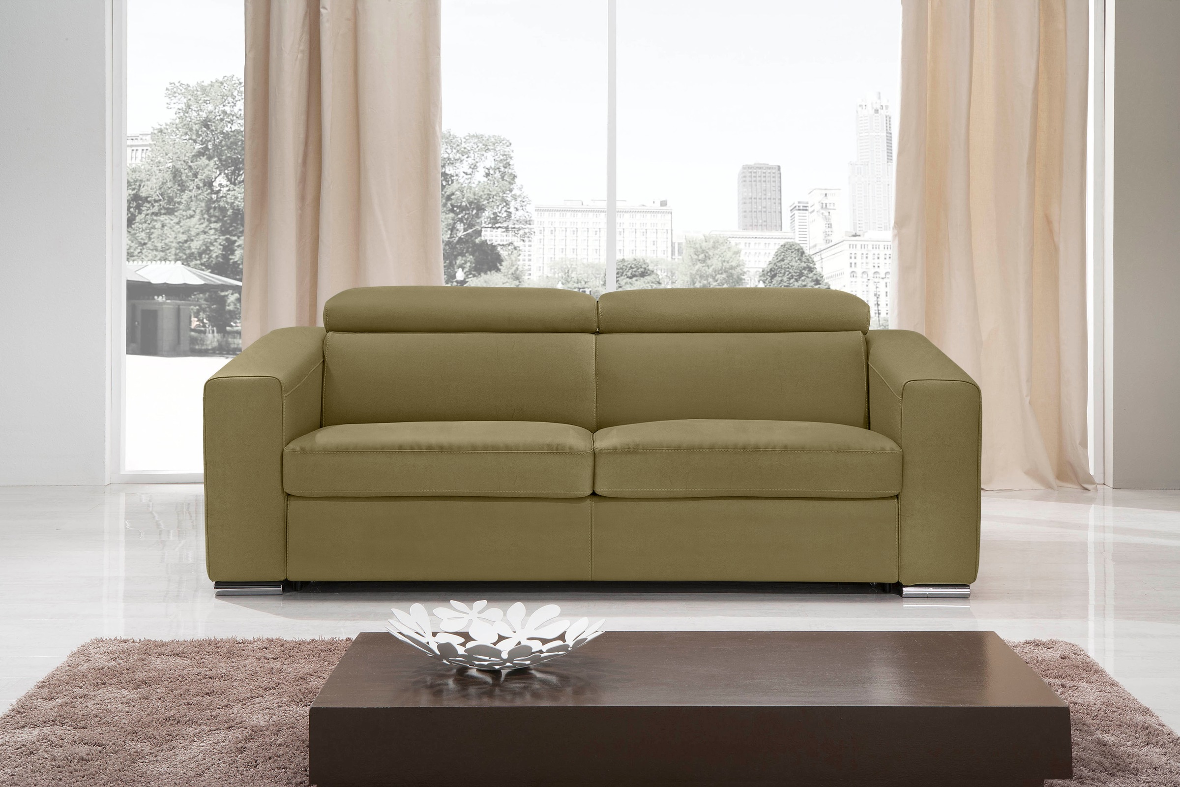 Egoitaliano Schlafsofa »Cabiria, Design und super Sitz- und Liegekomfort«, günstig online kaufen