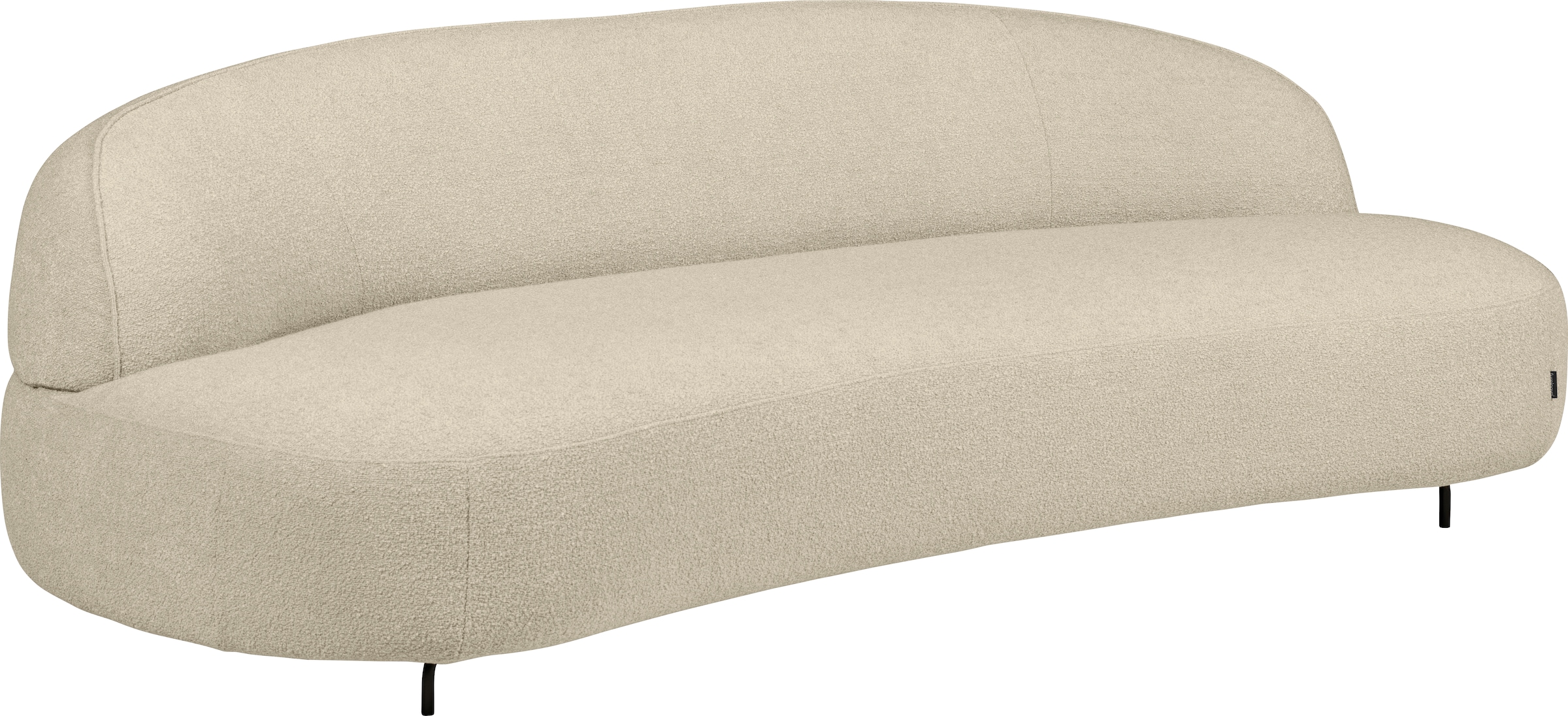 furninova Sofa »Aria Megasofa mit Megasitzkomfort, Designsofa«, organisch geformt, im skandinsvischen Design