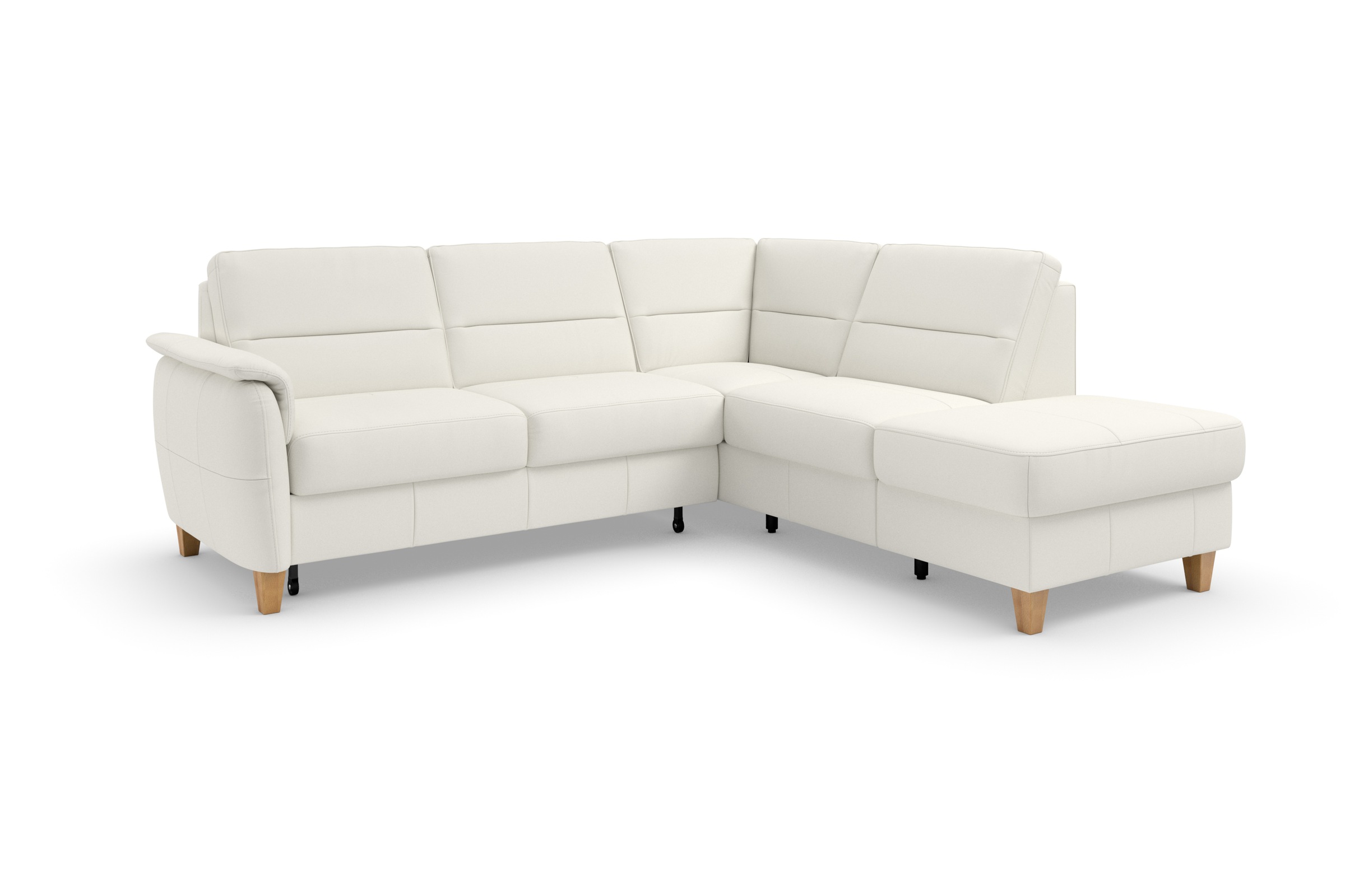 Home affaire Ecksofa »Palmera L-Form«, Federkern, wahlweise mit Bettfunktion und mit/ohne Stauraum