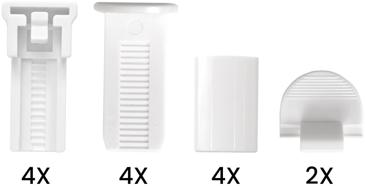 OTTO home Plissee »LORRANA« Lichtschutz ohne Bohren verspannt Fixmaß, moderner Lichtschutz, flexibel verspannt - NEUHEIT!