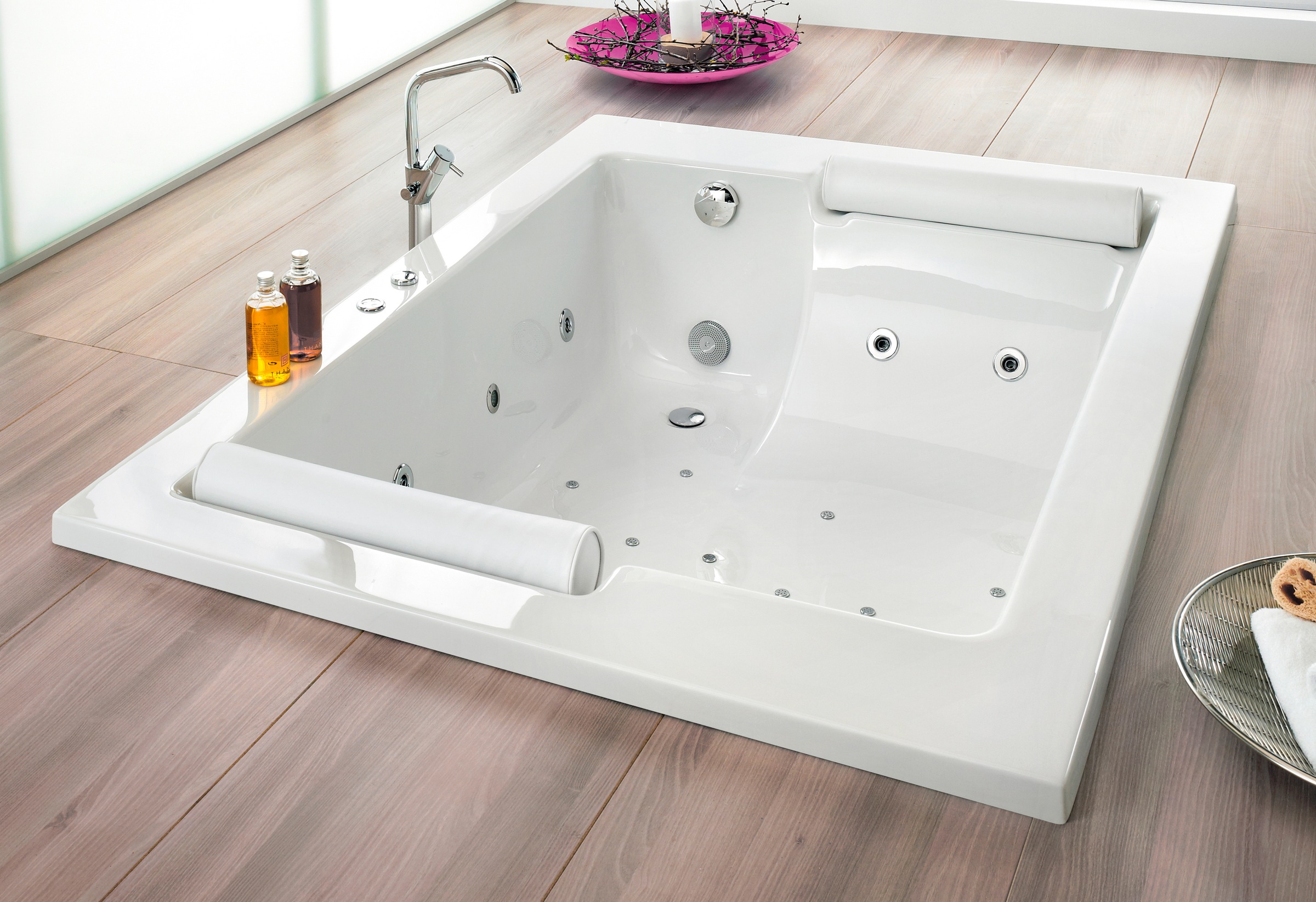 OTTOFOND Whirlpool-Badewanne »Maharaja« Höhe 44,5 cm Seifenablage Typ Exklu günstig online kaufen