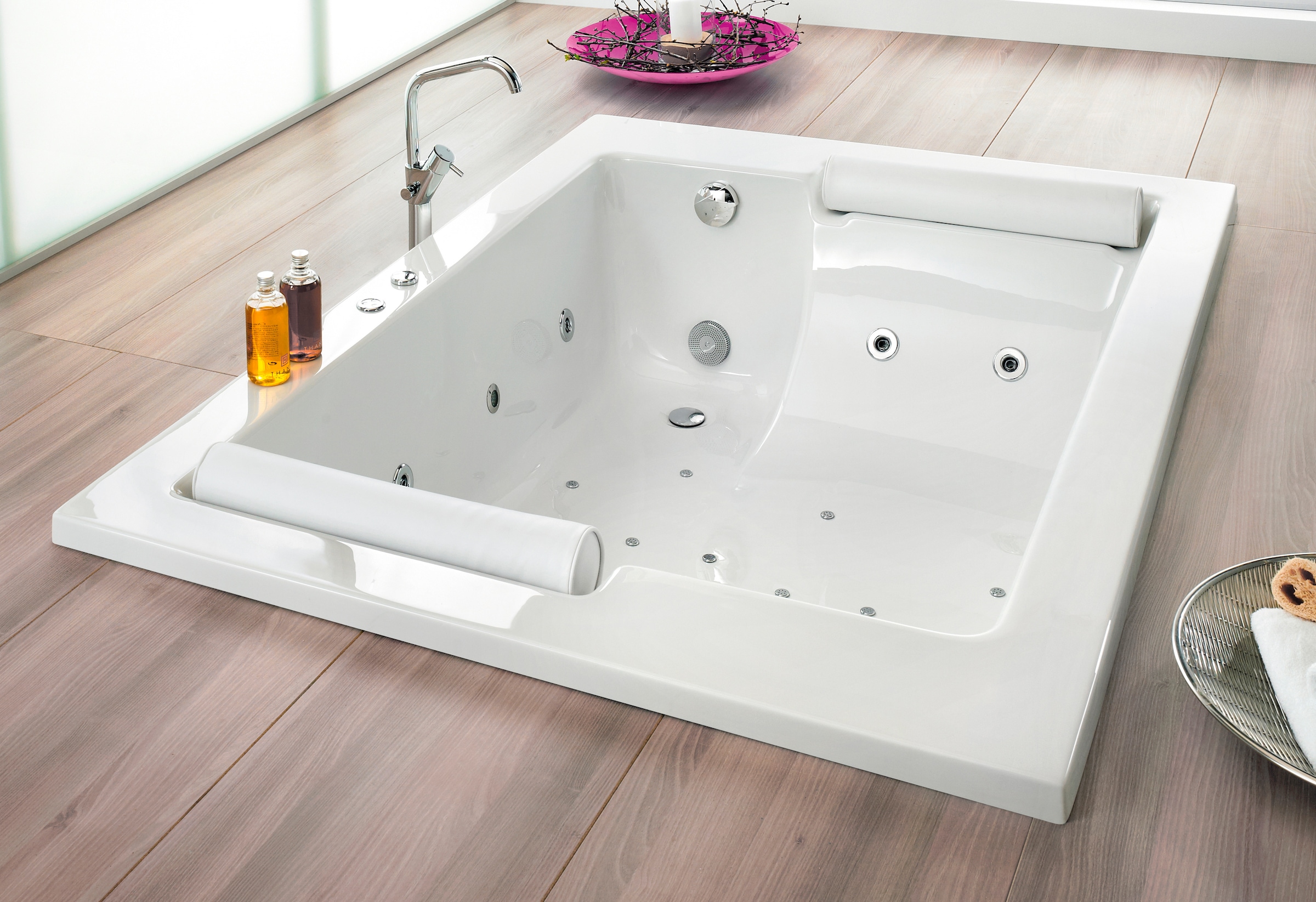 OTTOFOND Whirlpool-Badewanne »Maharaja«, (Komplett-Set, 1 tlg.), Typ Exklus günstig online kaufen