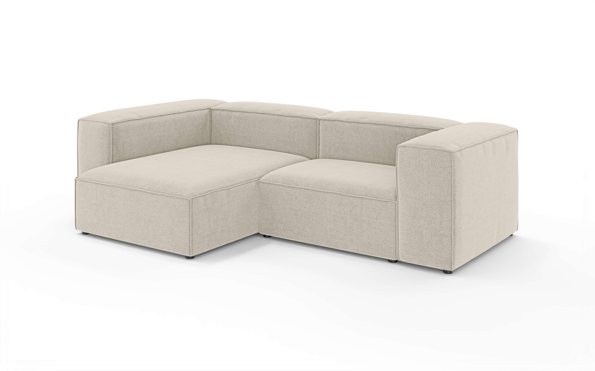 INOSIGN Ecksofa »HAILY L-Form links/rechts, Modularsofa, Maße B/T/H: 260/160/72 cm«, als Modul oder separat verwendbar, für individuelle Zusammenstellung