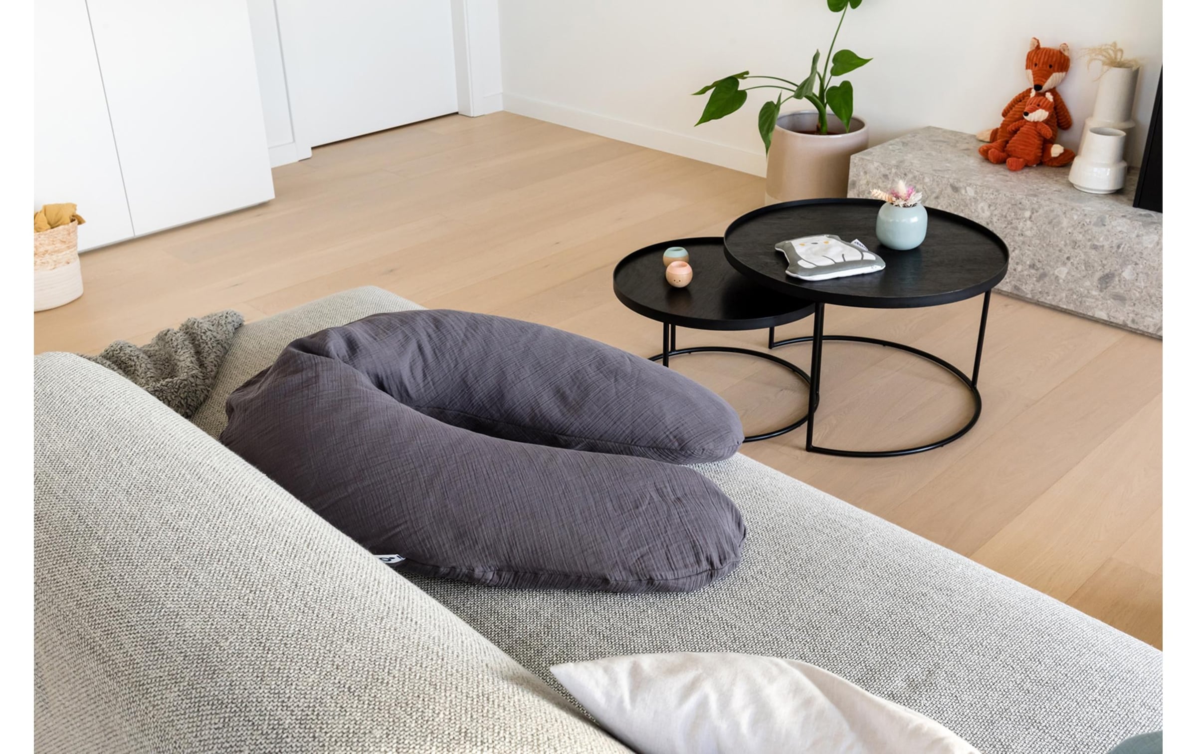   Stillkissen »Doomoo Comfy Big Grau«
