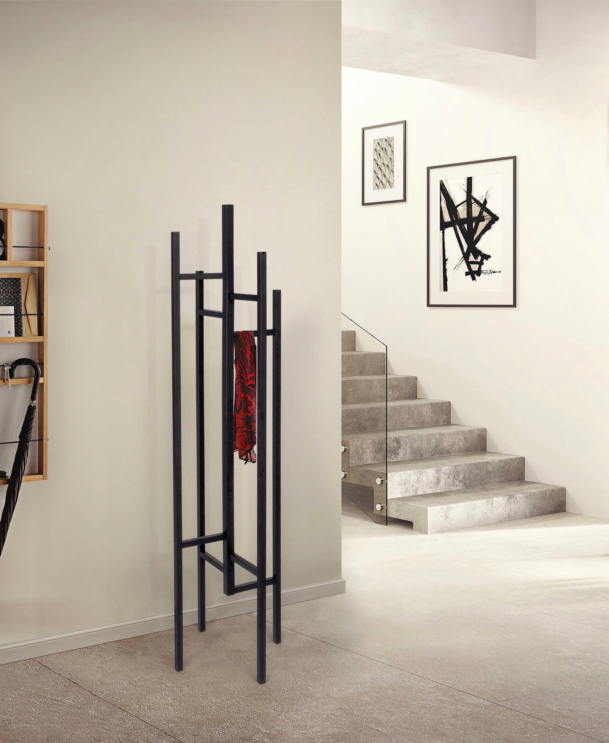 Woodman Garderobenständer »Eigen« im skandinavian Design, aus keilverzinkte günstig online kaufen