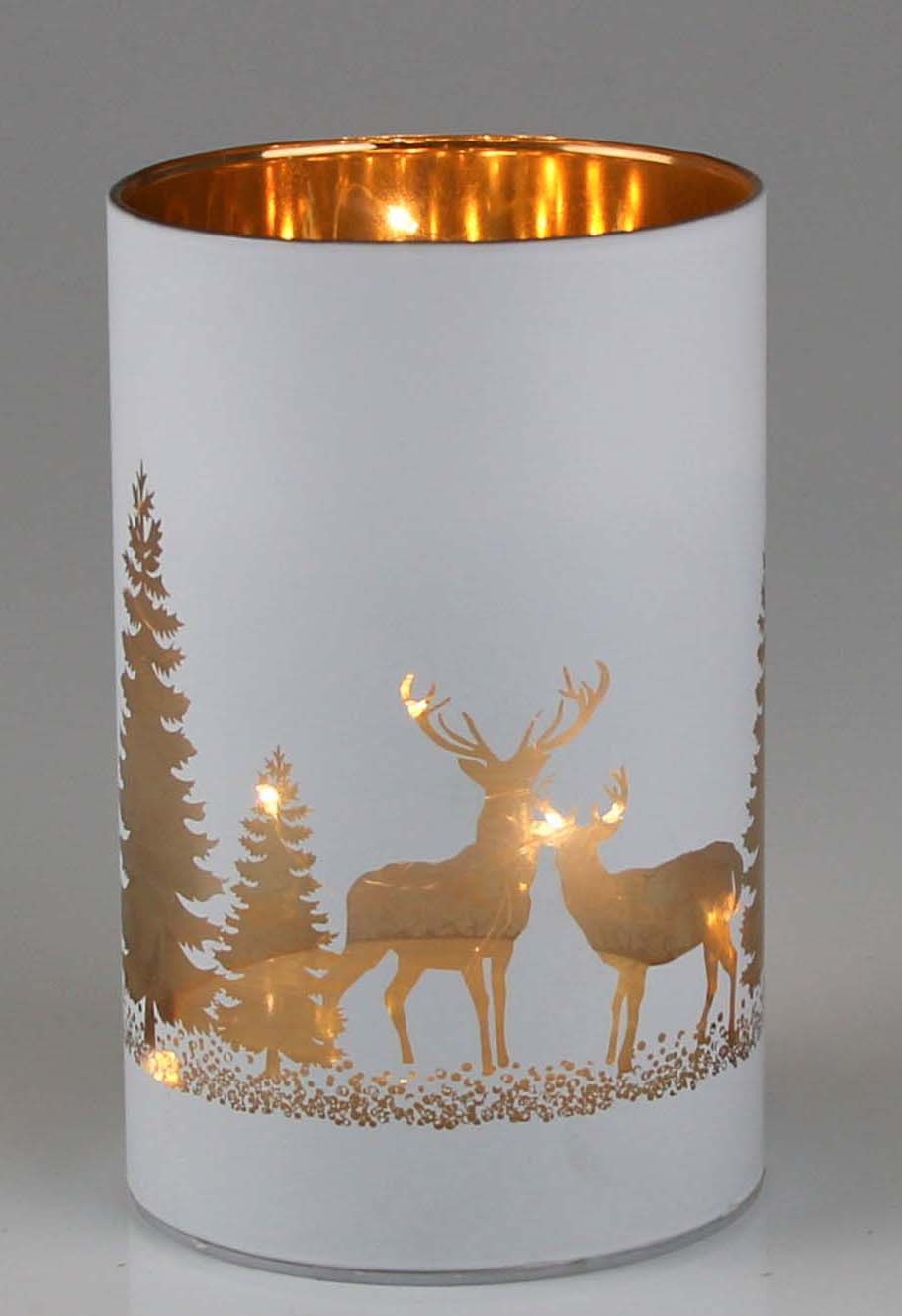 AM Design LED Windlicht, Weihnachtsdeko, mit weihnachtlichen Elementen  online kaufen