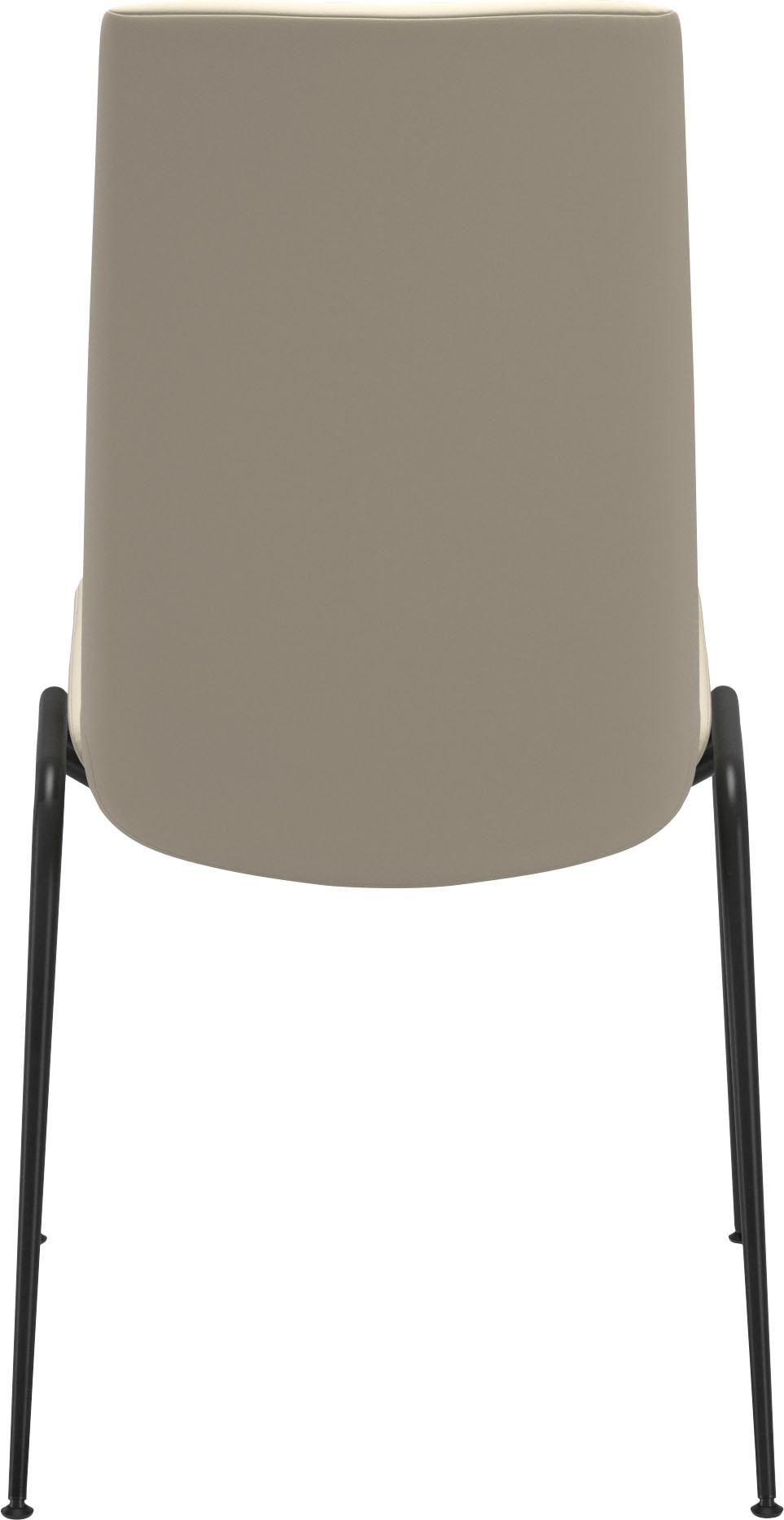 Stressless® Polsterstuhl »Laurel«, Leder BATICK, Low Back, Größe M, mit Beinen aus Stahl in Schwarz matt