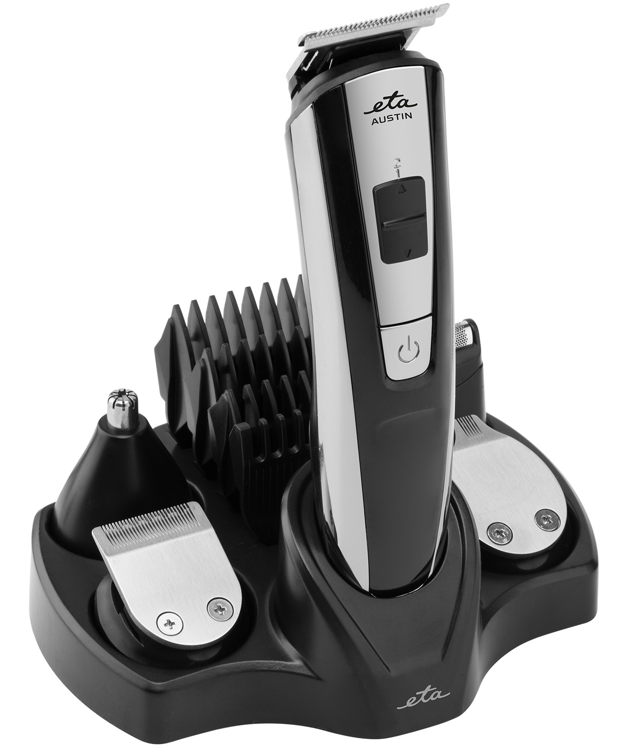 eta Haarschneider »ETA834590000« 5 Aufsätze Schnelle Aufladung, 5 in 1, fast 2m Kabel, Titan-Keramik-Klinge