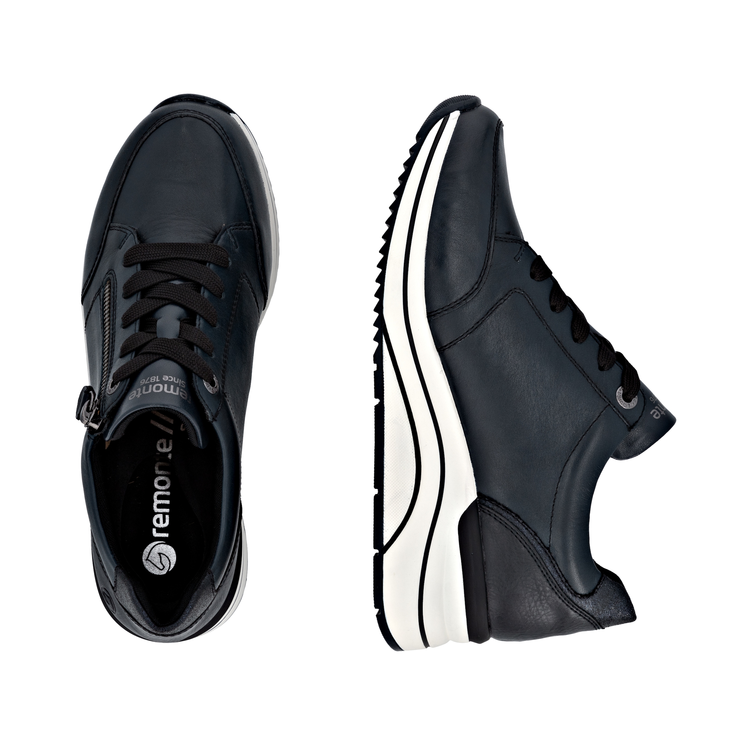 Remonte Keilsneaker  , Freizeitschuh, Halbschuh, Schnürschuh mit Rieker TEX-Membran