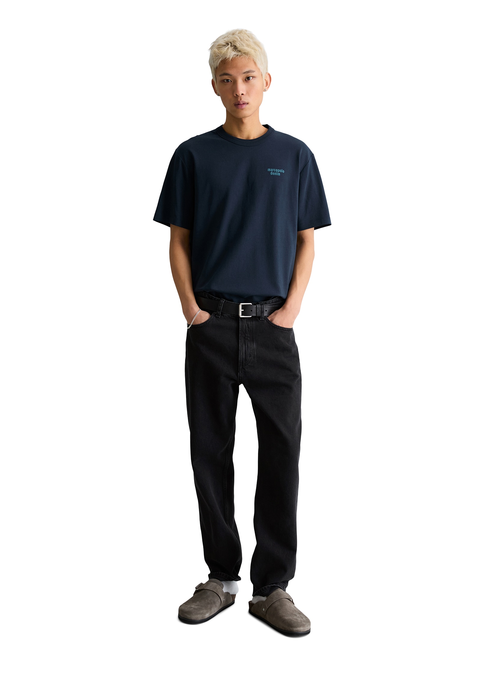 Marc O'Polo DENIM T-Shirt relaxed fit mit Rückenprint