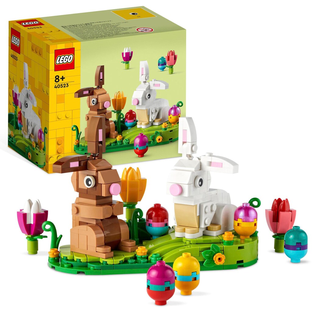 LEGO® Konstruktionsspielsteine »Osterhasen-Ausstellungsstück (40523), LEGO®«, (288 St.)