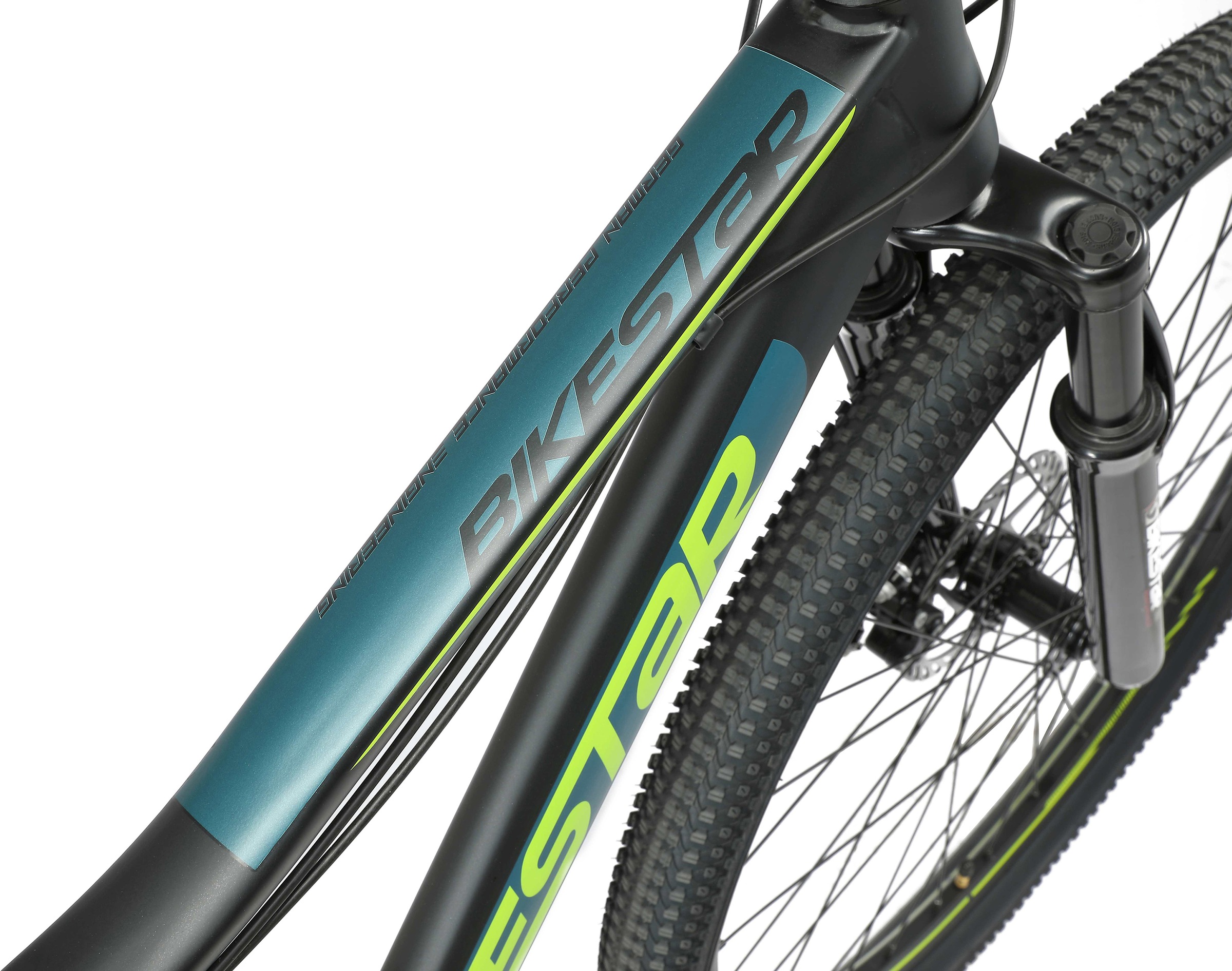 Bikestar Mountainbike, 21 Gang, Shimano, RD-TY300 Schaltwerk, Kettenschaltung, für Damen und Herren, Kettenschaltung