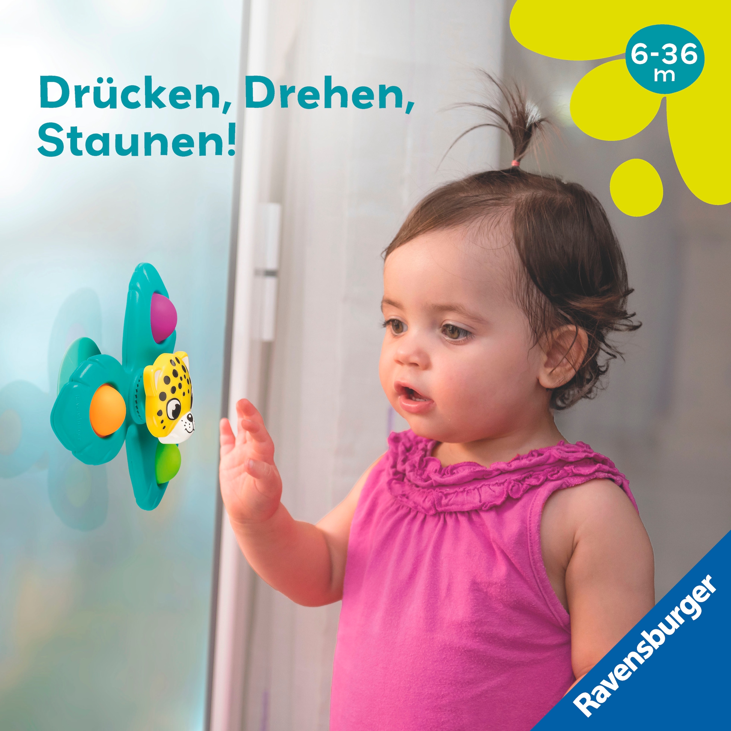Ravensburger Lernspielzeug »Play+ Pop-it Spinner: Affe«
