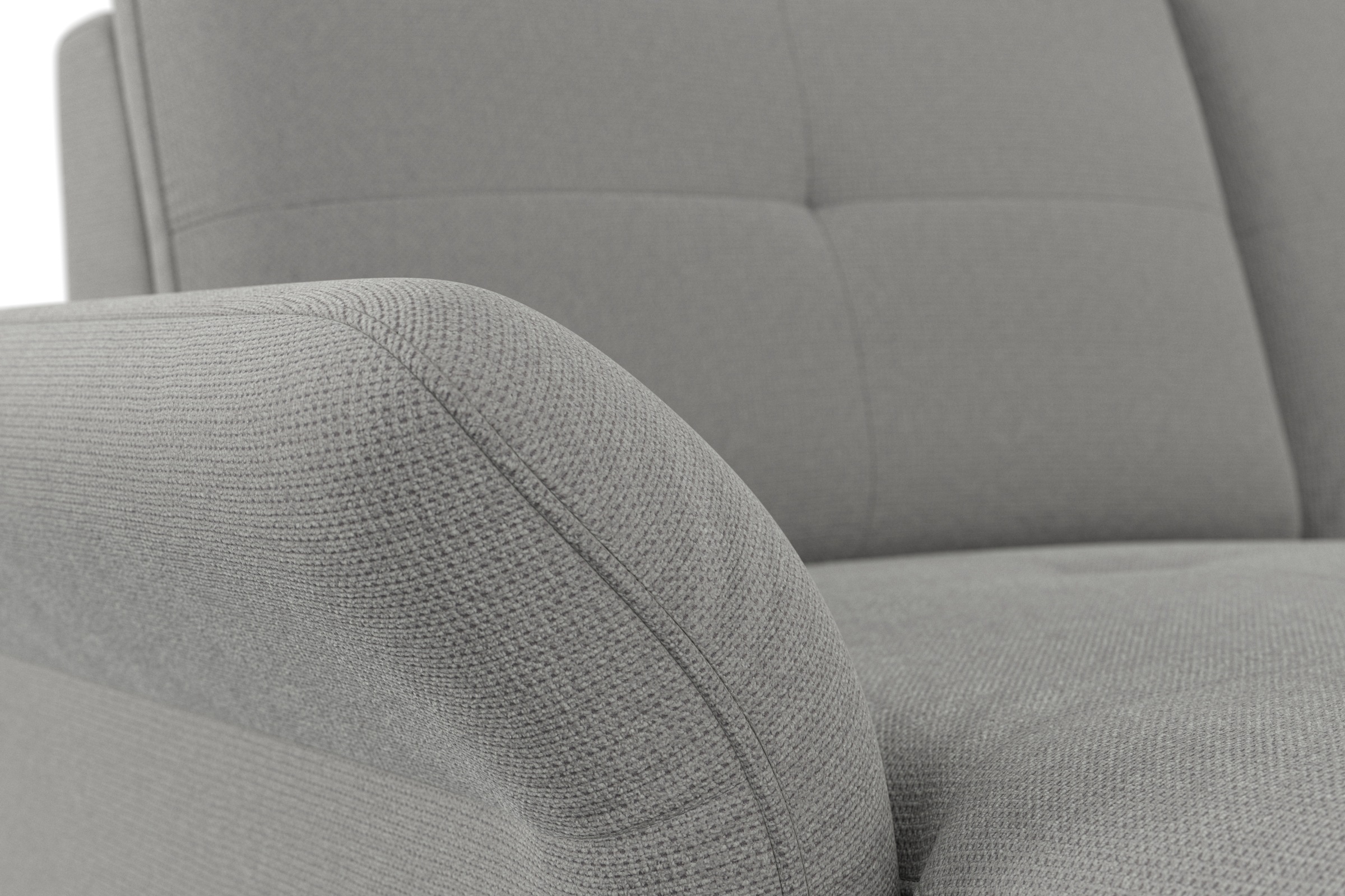 Places of Style Wohnlandschaft »Calando U-Form«, wahlweise mit Bettfunktion, Bettkasten und Armteilfunktion