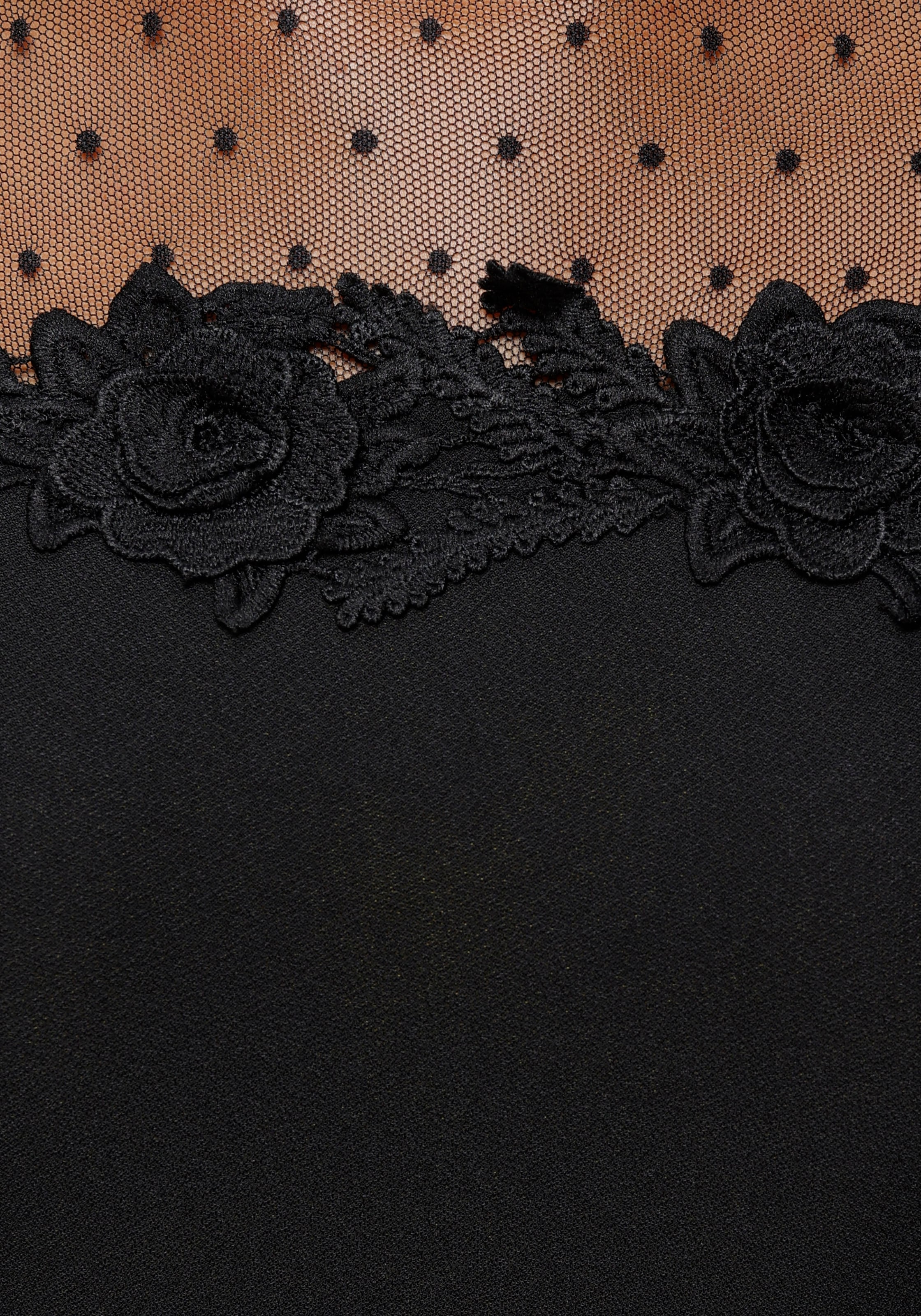 Laura Scott Rundhalsshirt 3/4-Ärmel,  figurbetonter Schnitt