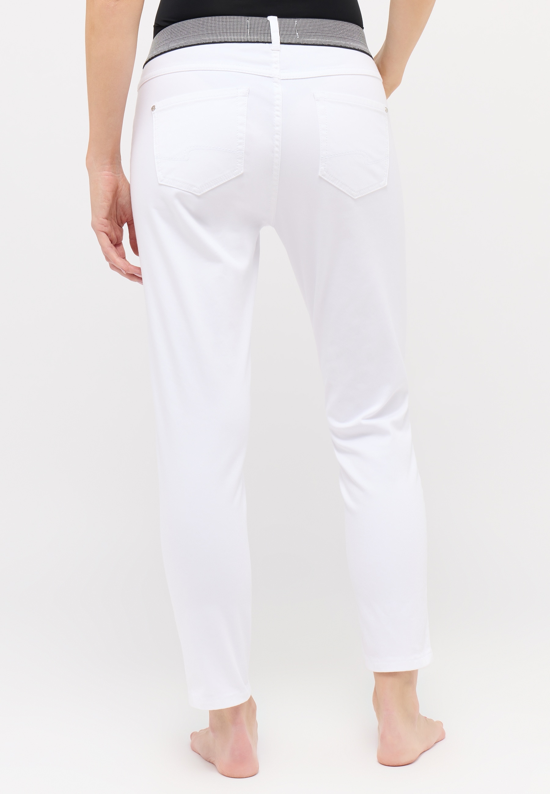 ANGELS 7/8-Hose »ORNELLA SPORTY«, mit auffälligem Bund