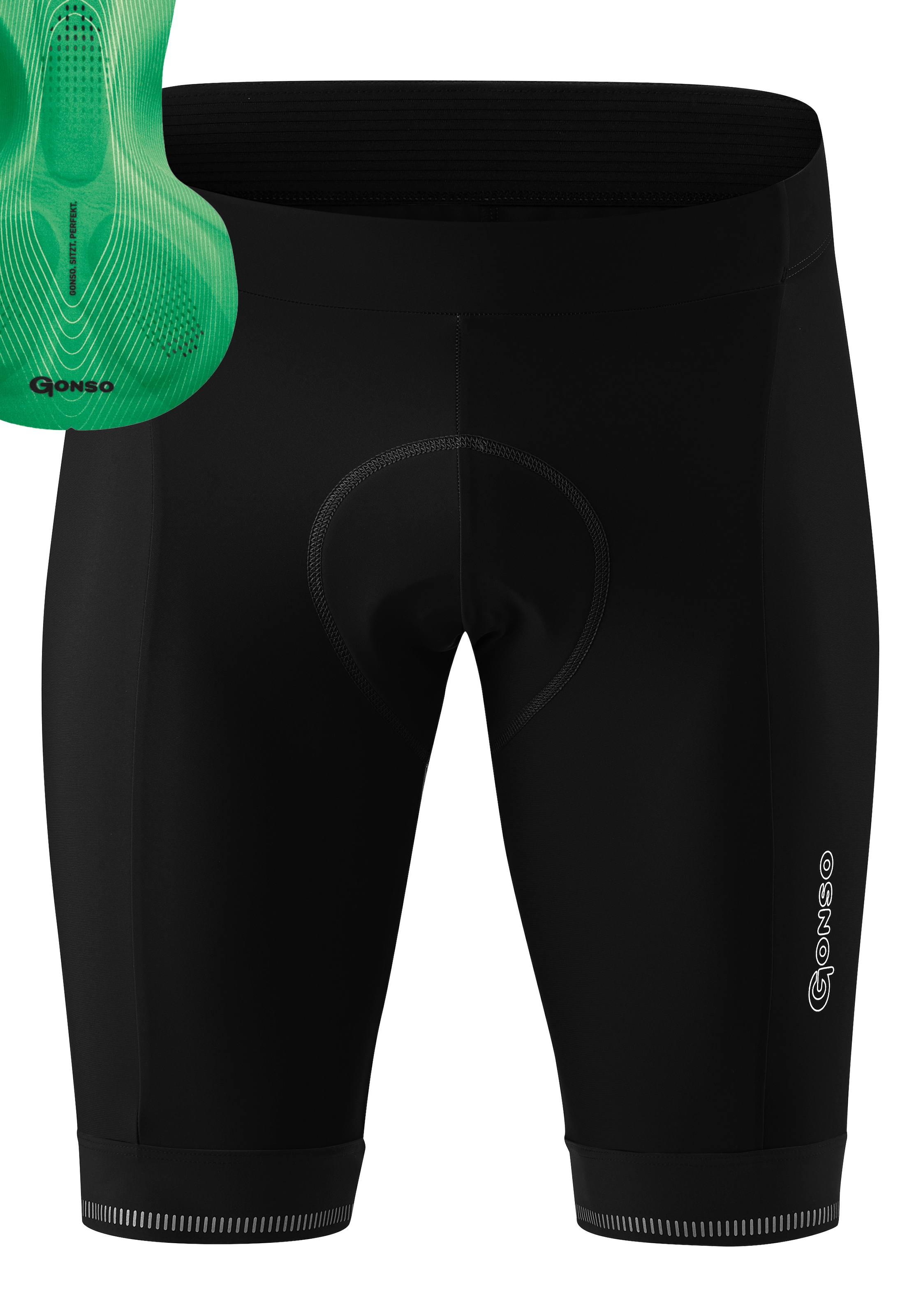 Gonso Fahrradhose »SITIVO M 0«, Herren Radhose mit innovativem Sitzpolsterkonzept