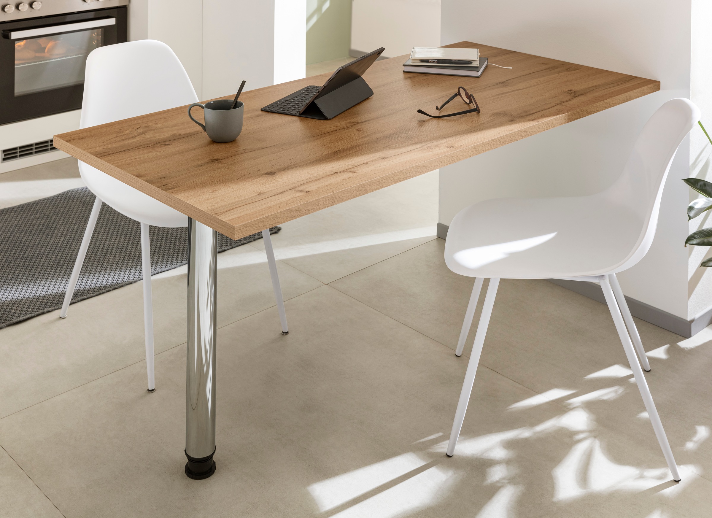 HELD MÖBEL Tresentisch »Virginia«, 138 cm breit, ideal für kleine Küchen günstig online kaufen