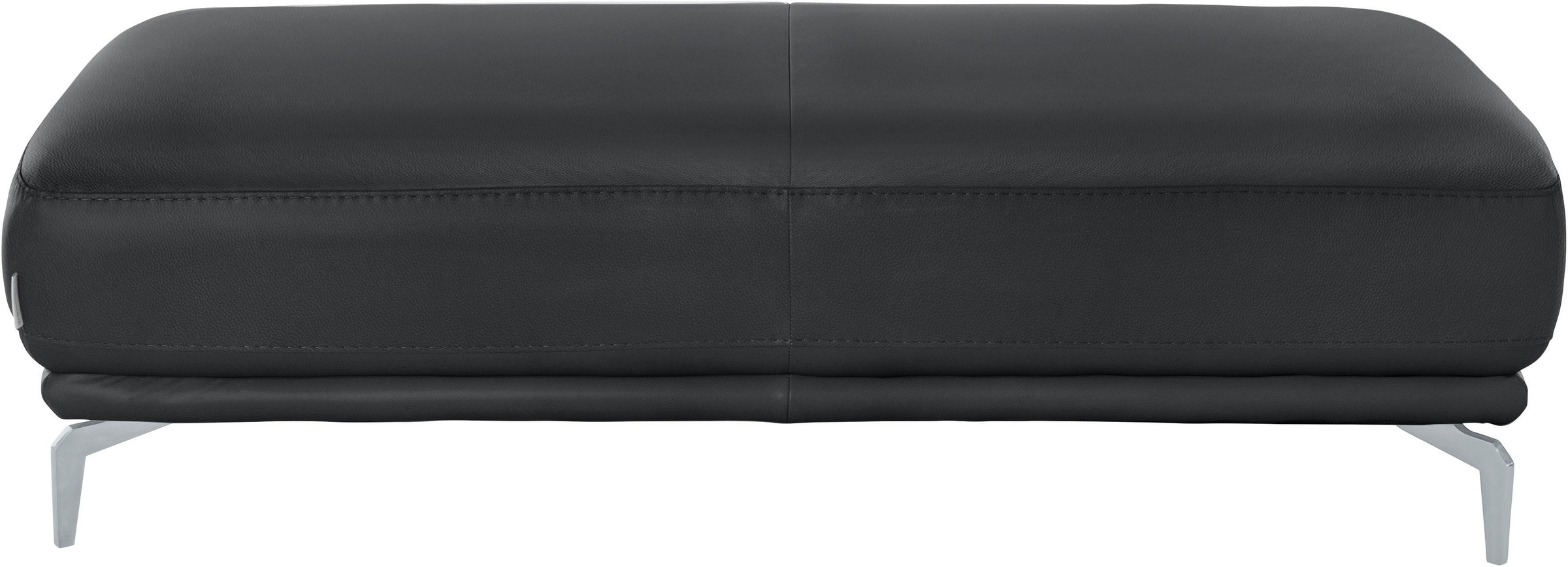 W.SCHILLIG Hocker »montanaa«, mit Metallfüßen in Silber matt, Breite 141 cm