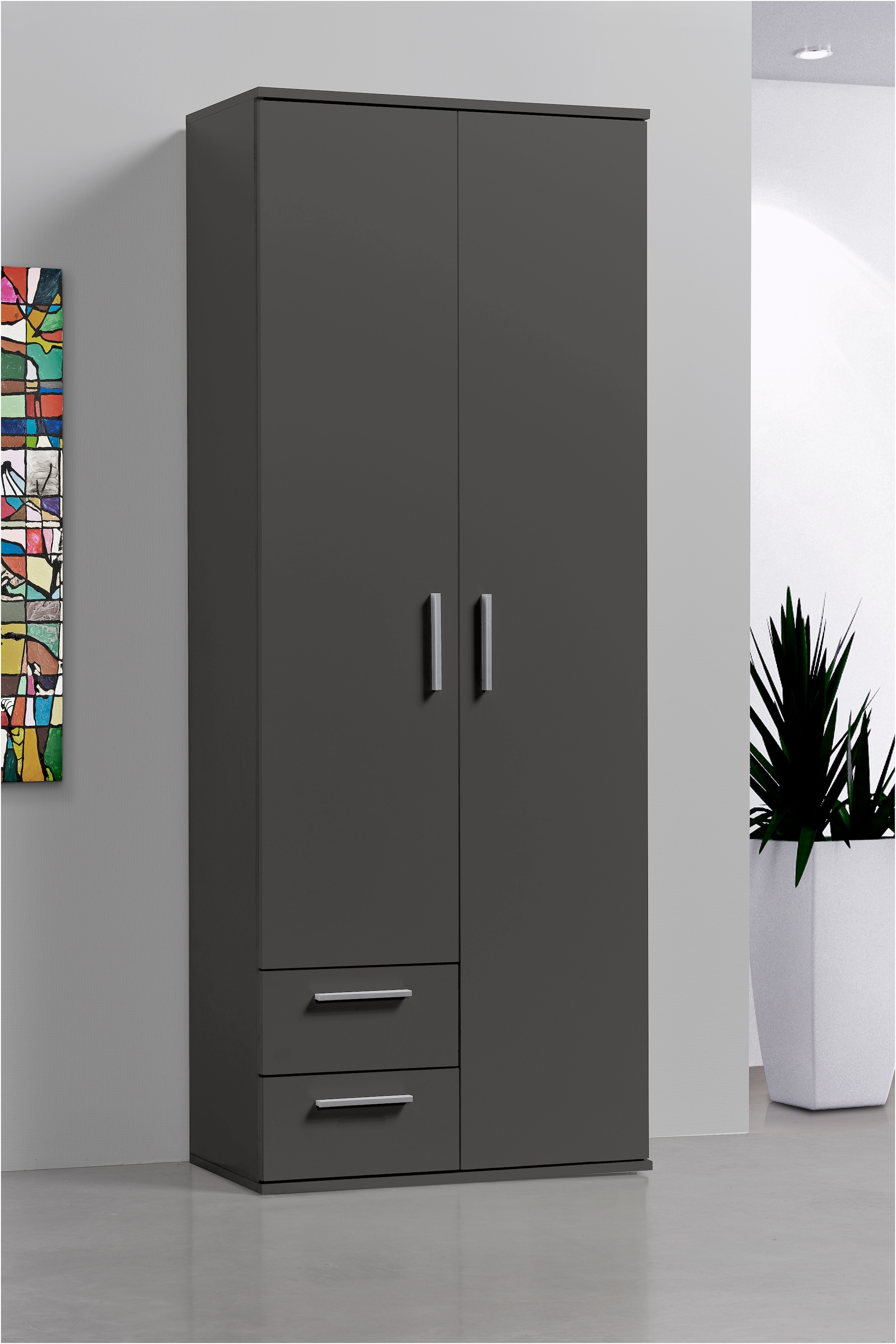 Procontour Mehrzweckschrank »Schrank Clara TOPSELLER!«, (OTTOs Choice), Höhe 167cm mit variabel verstellbaren Einlegeböden